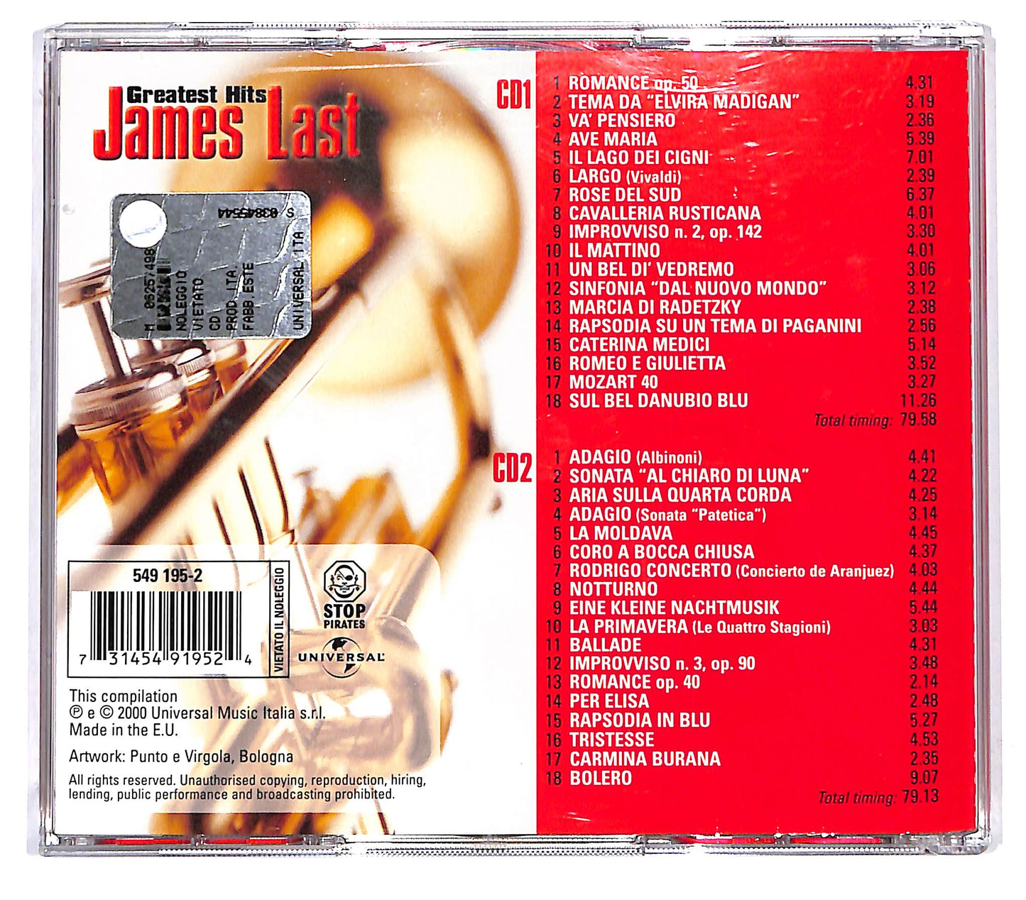 EBOND James Last - Greatest Hits CD CD128232