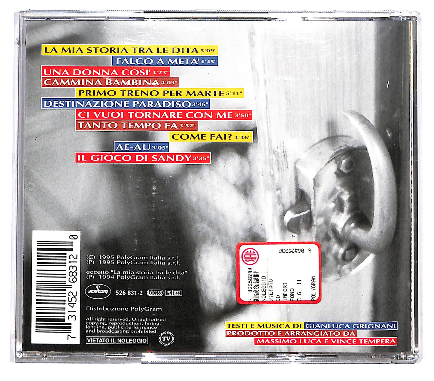 EBOND Gianluca Grignani - Destinazione Paradiso CD CD128256