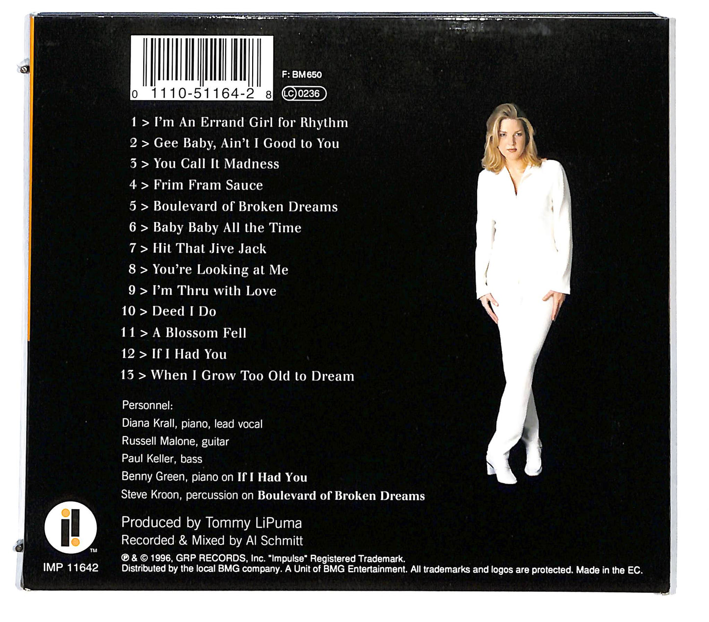 EBOND Diana Krall - All For You DIGIPACK CD CD128343