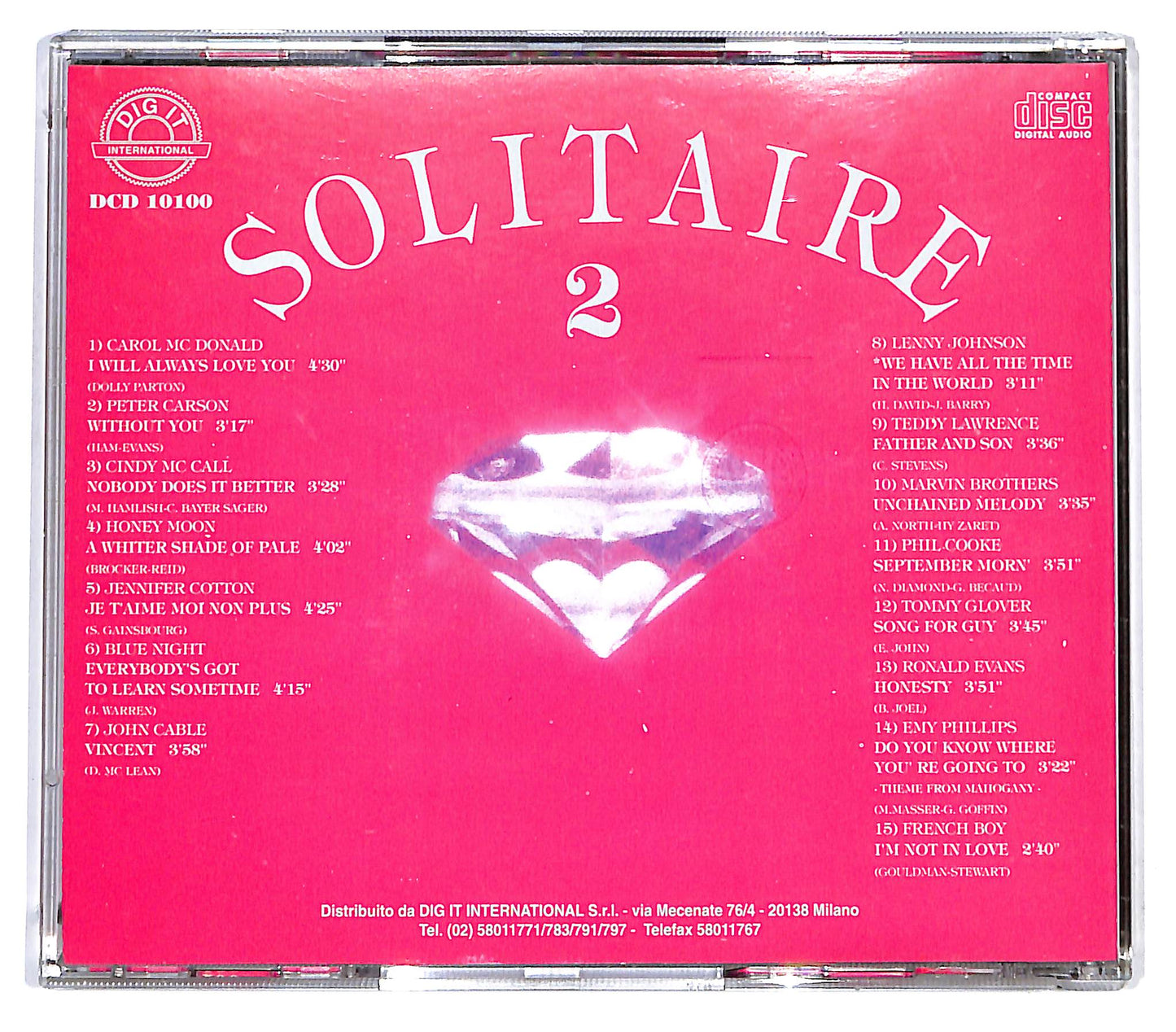 EBOND Various - Solitaire 2 CD CD128405