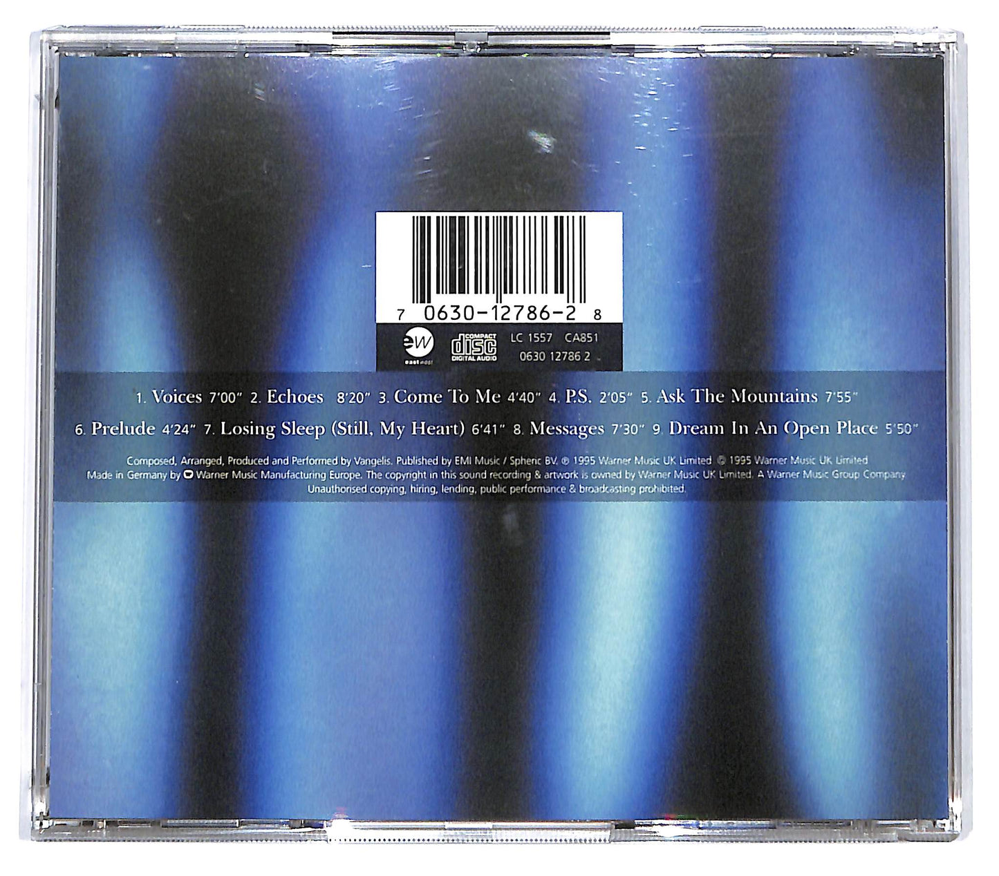 EBOND Vangelis - Voices CD CD128415