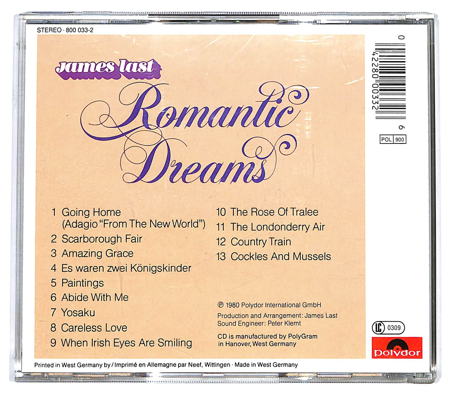 EBOND James Last - Romantic Dreams CD CD128423
