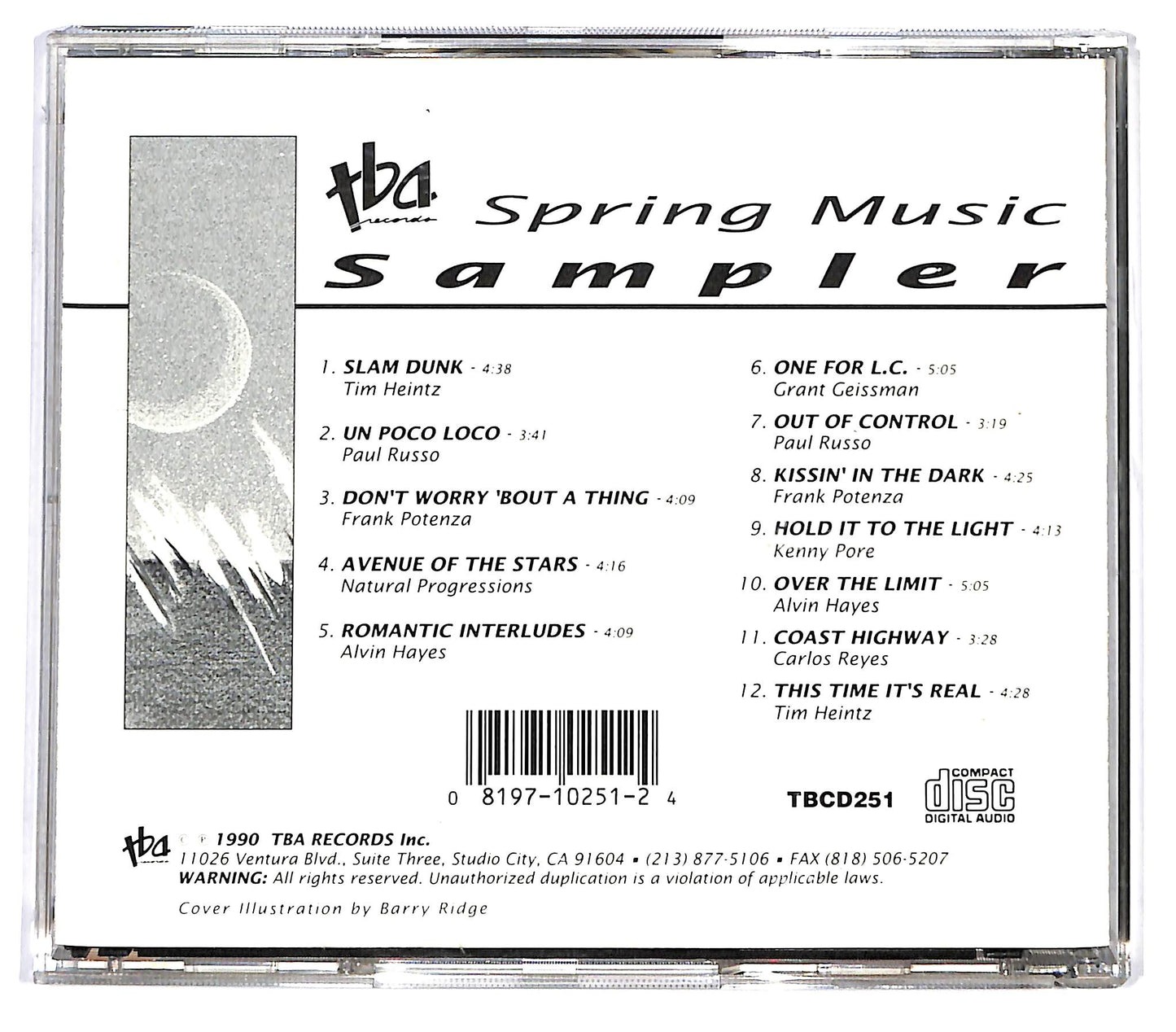 EBOND Various - TBA Spring Music Sampler CD CD128458