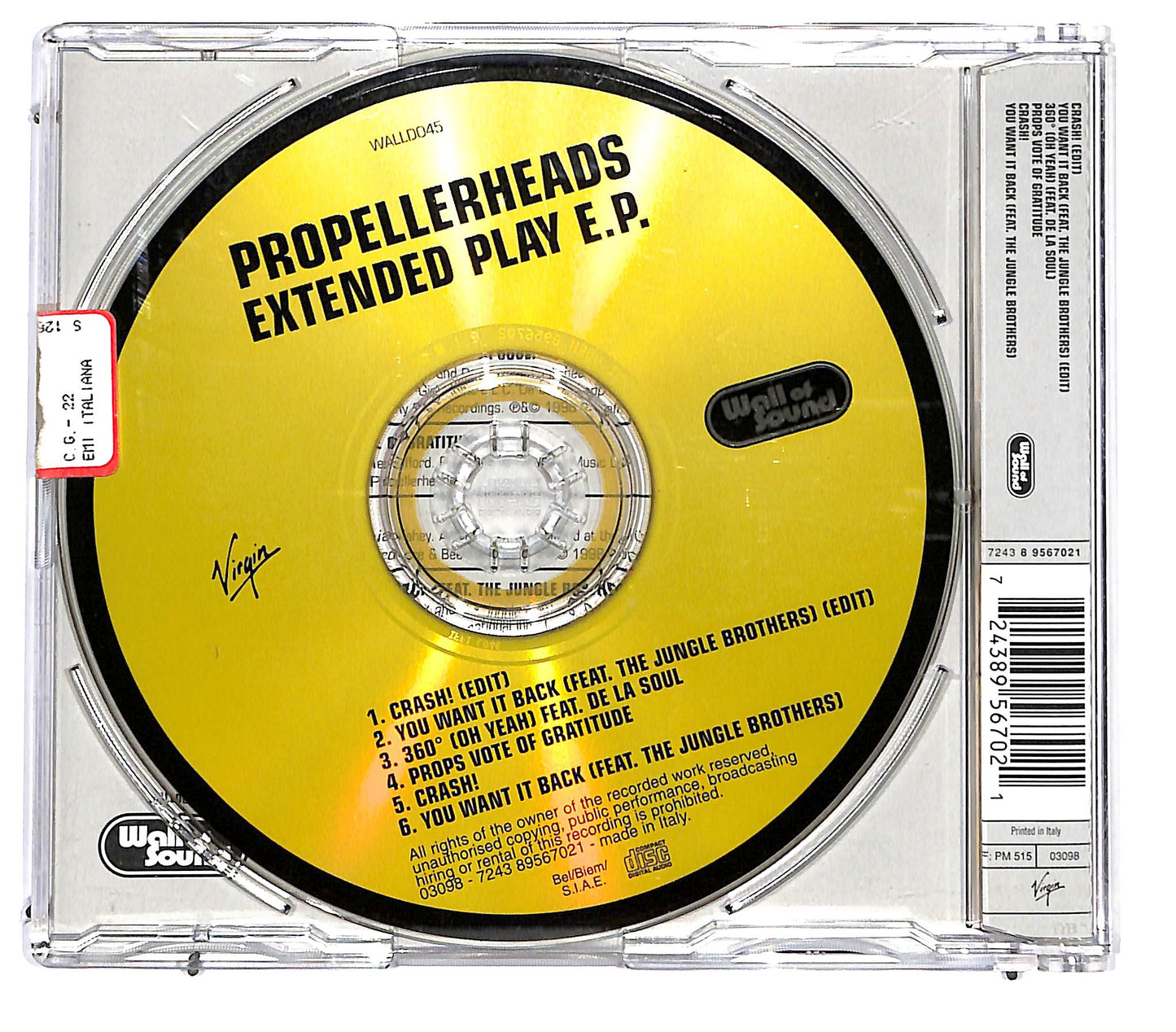 EBOND Propellerheads - Extended Play E.P. CD CD128462