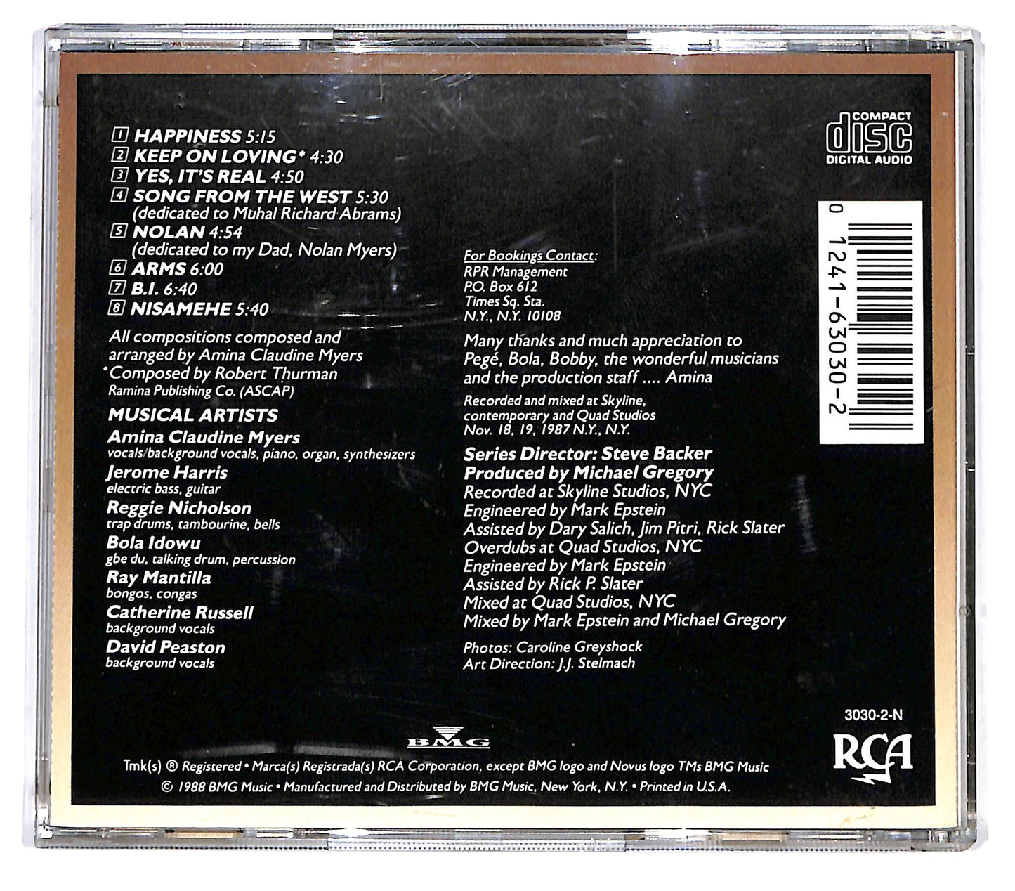 EBOND Amina Claudine Myers - Amina CD CD128504