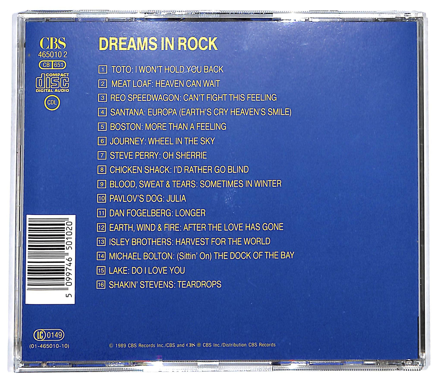 EBOND Various - Dreams In Rock CD CD128540