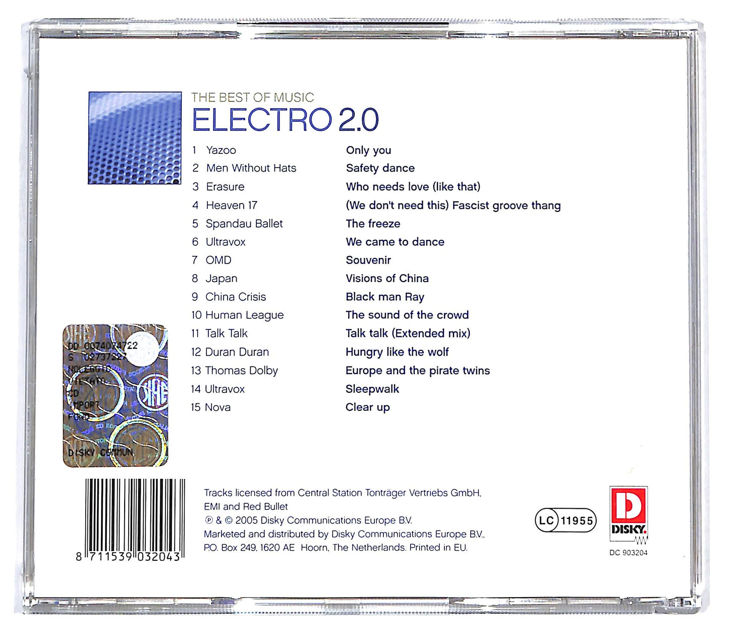 EBOND Various - The Best Of Music - Electro 2.0 CD CD128553