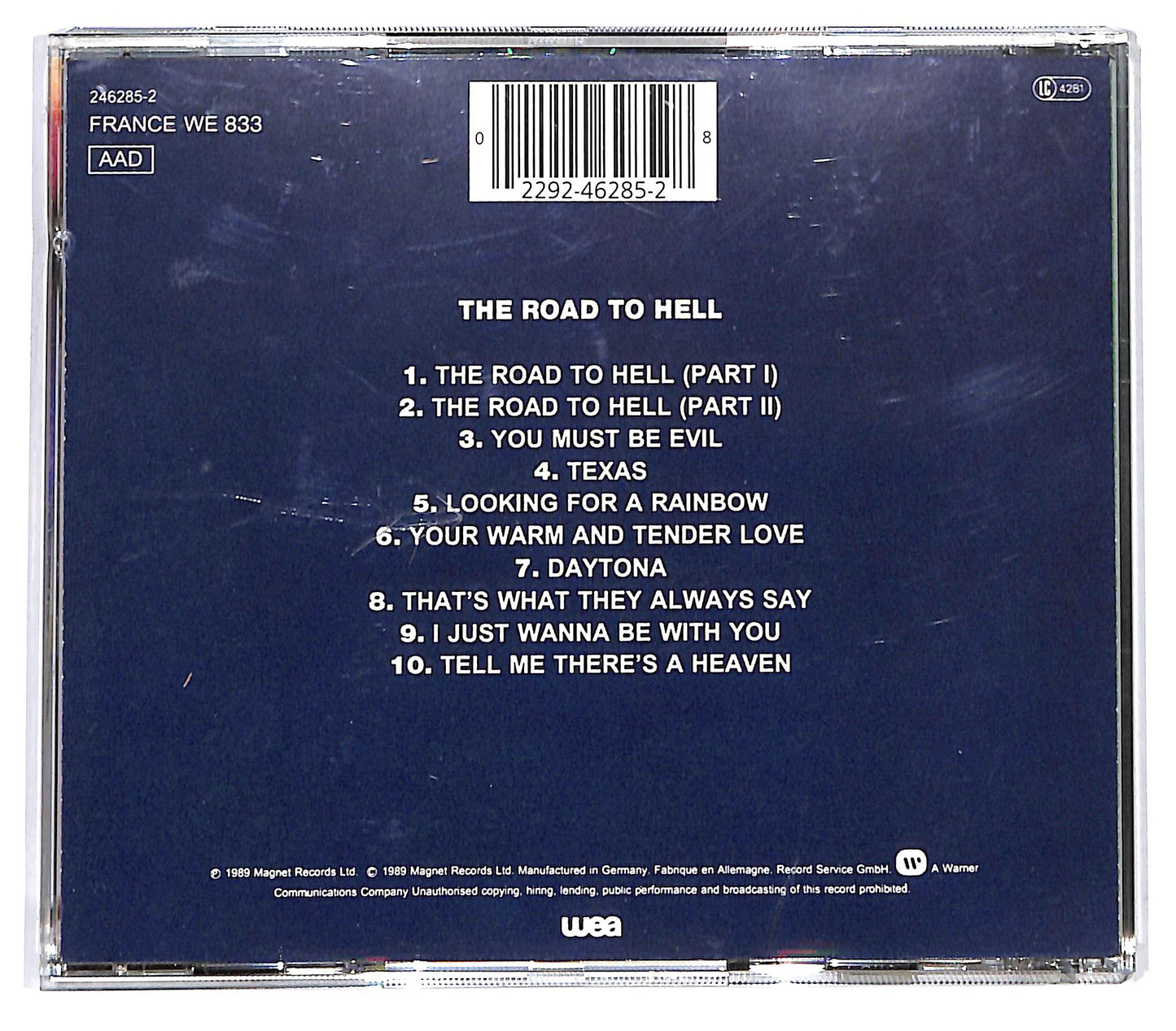EBOND Chris Rea - The Road To Hell CD CD128604