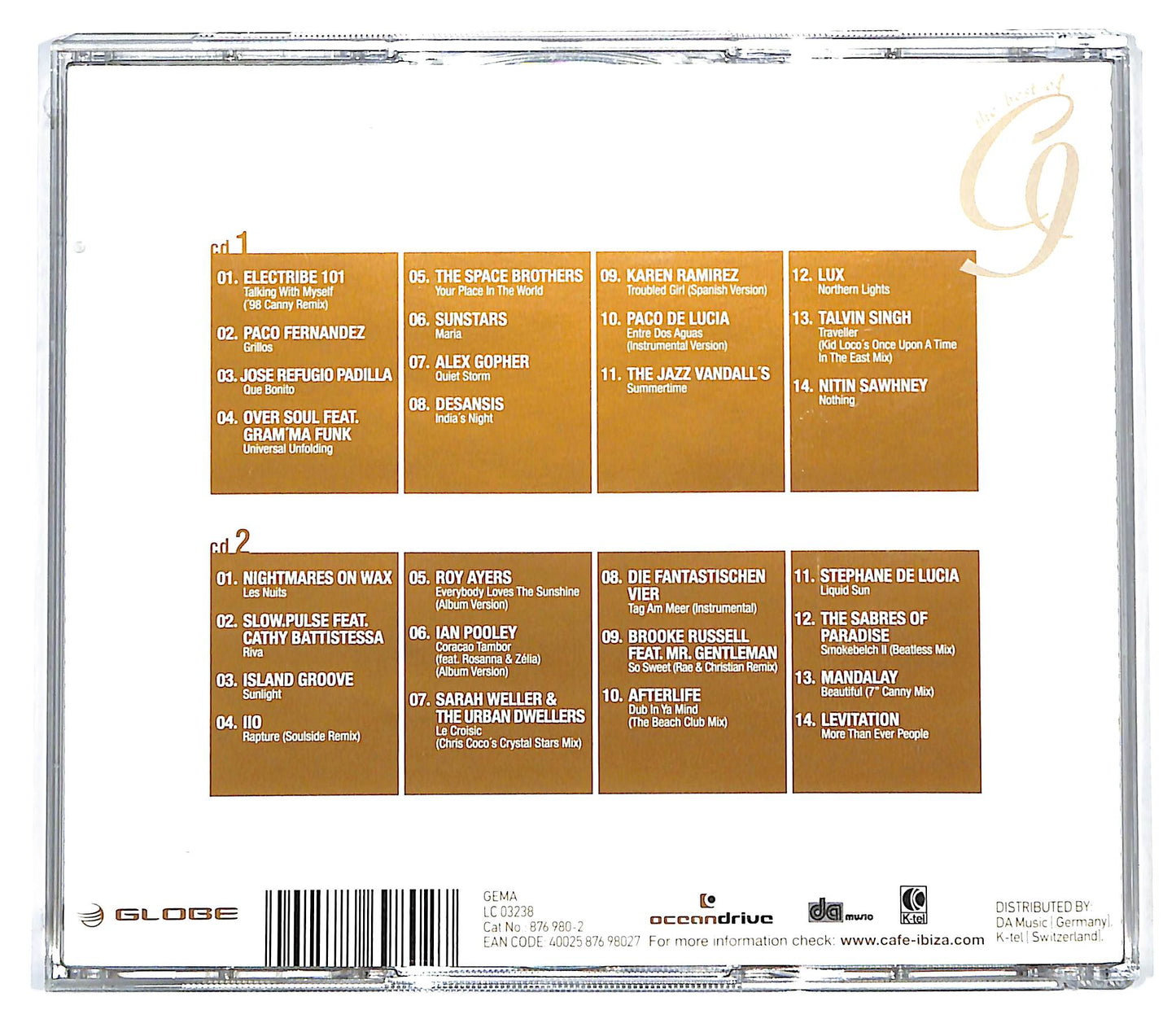 EBOND Various - The Best Of Cafe Ibiza CD CD128625