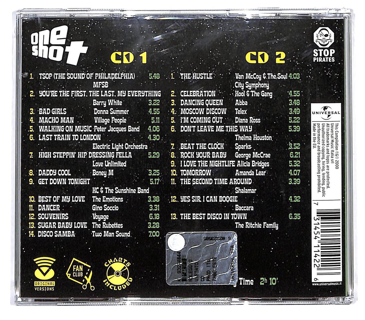 EBOND Various - One Shot Disco The Definitive Discollection Volume 2 CD CD128643