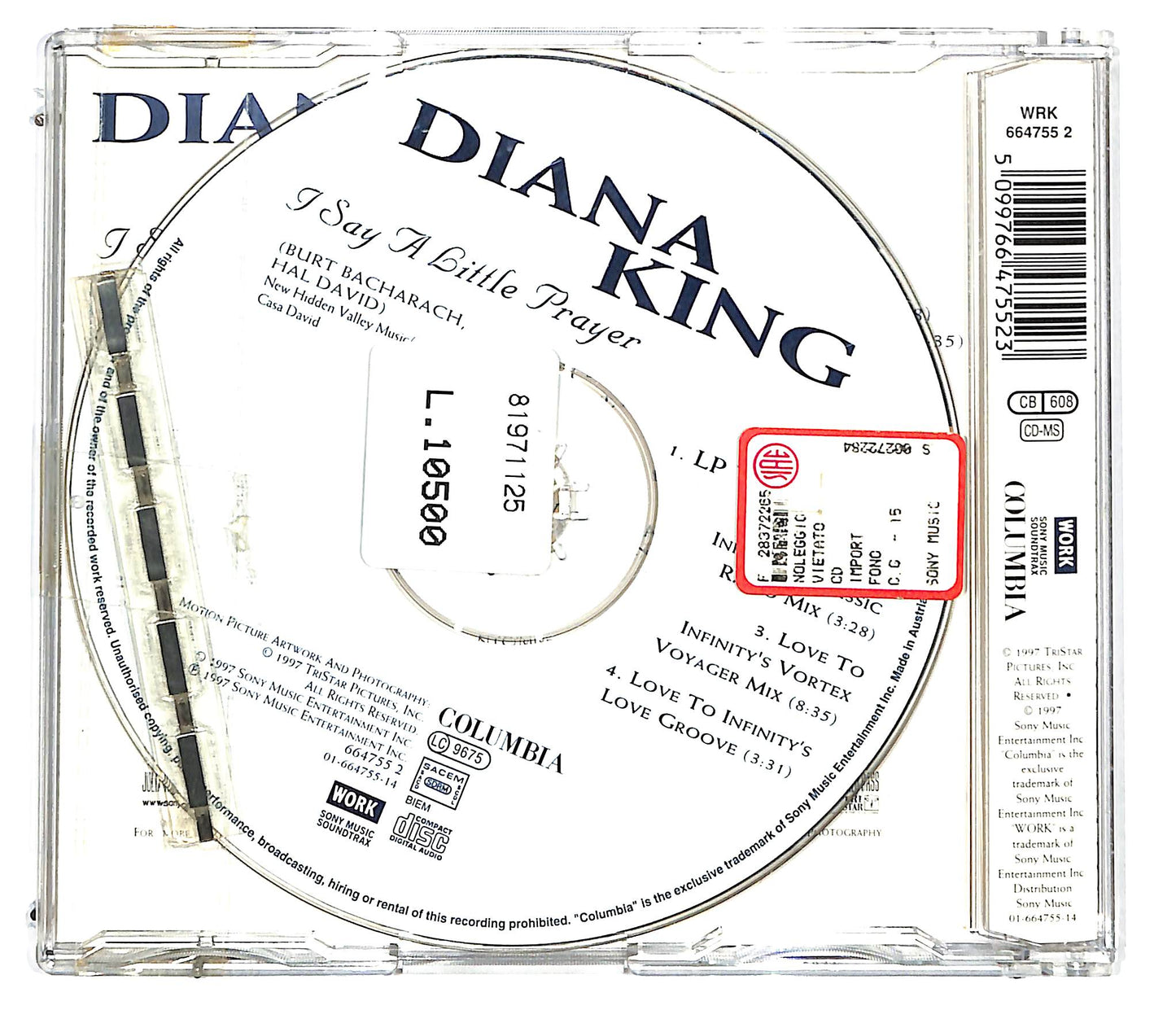 EBOND Diana King - I Say A Little Prayer CD CD128656