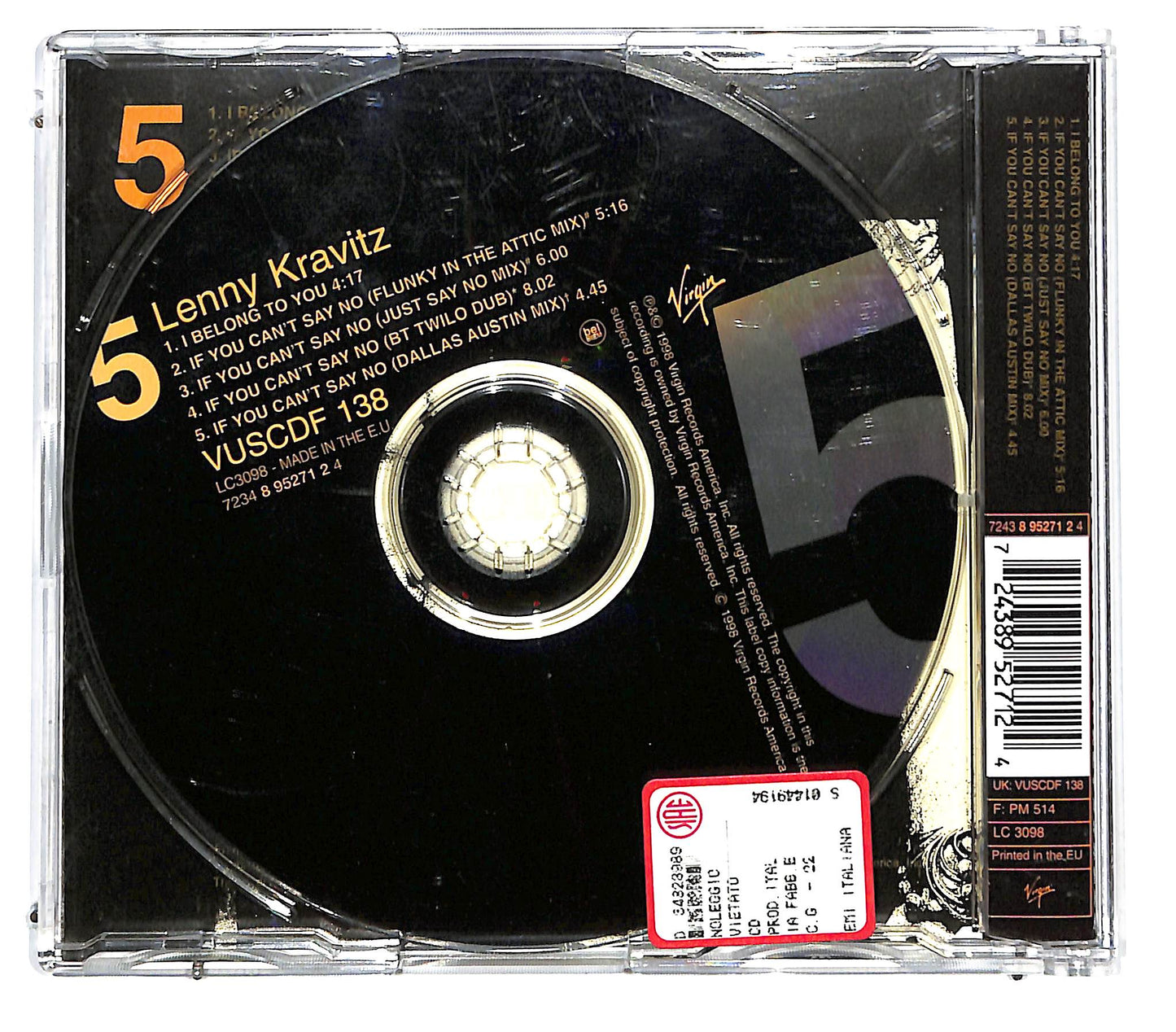 EBOND Lenny Kravitz - I Belong To You CD CD128658