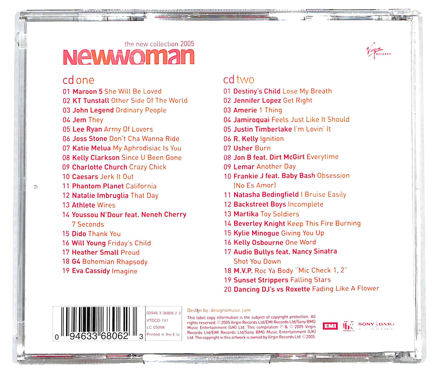 EBOND Various - New Woman - The New Collection 2005 CD CD128661