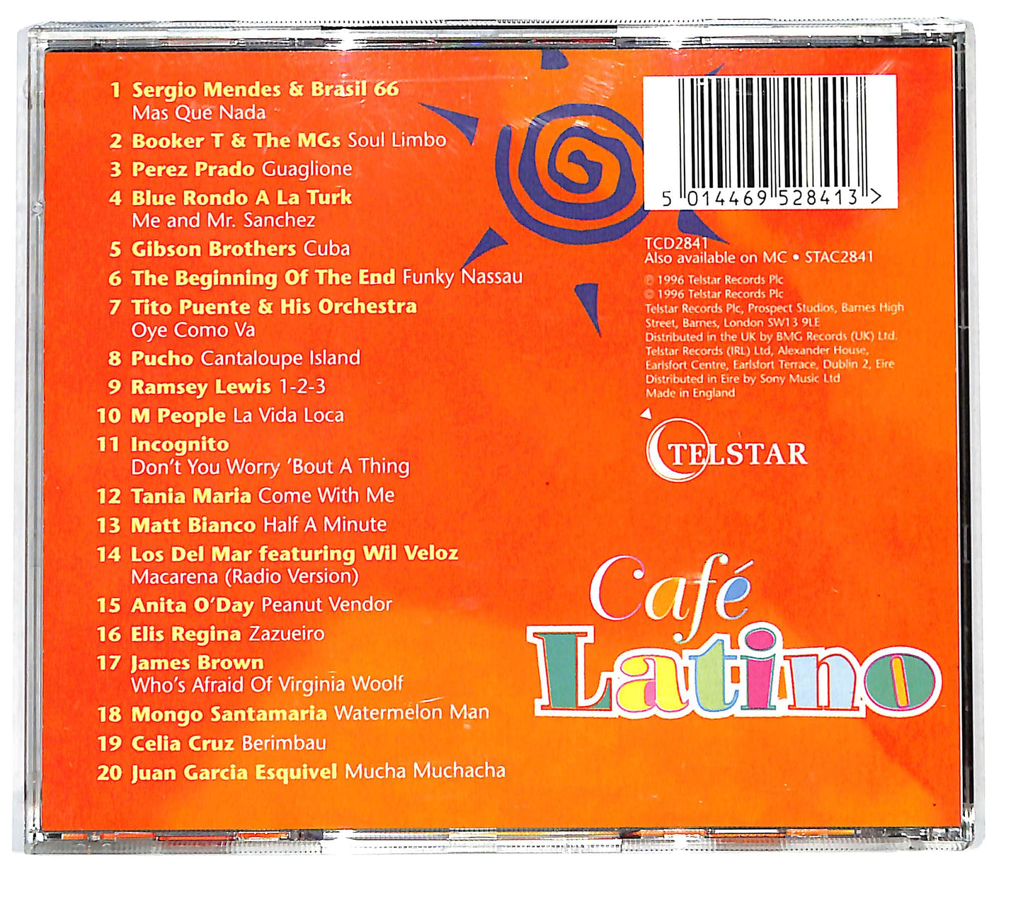 EBOND Various - Cafe Latino CD CD128720