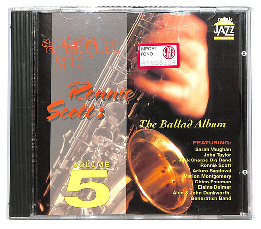 EBOND A Night At Ronnie Scott's Volume 5 - The Ballad Album CD CD128762