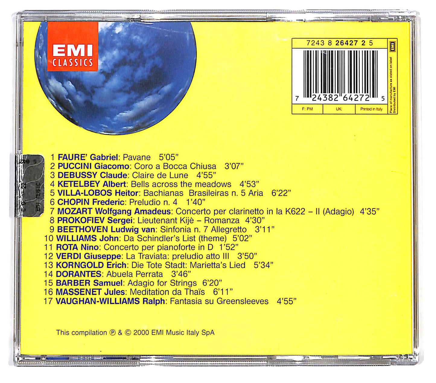 EBOND Various - Eterea Classica CD CD128822