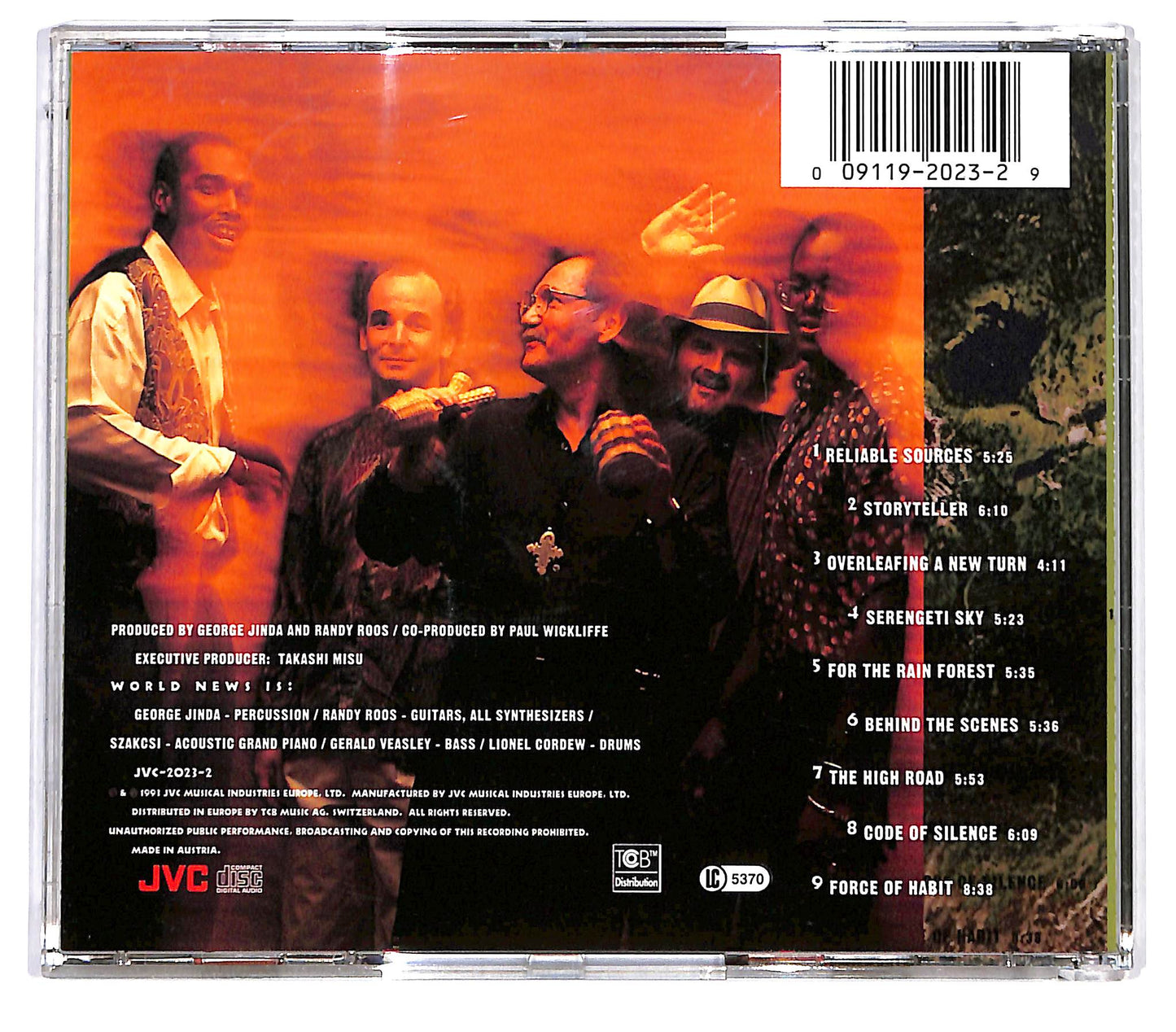 EBOND George Jinda And World News - Reliable Sources CD CD128939