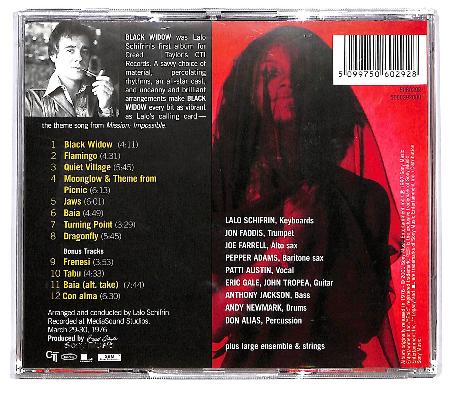 EBOND Lalo Schifrin - Black Widow CD CD128943