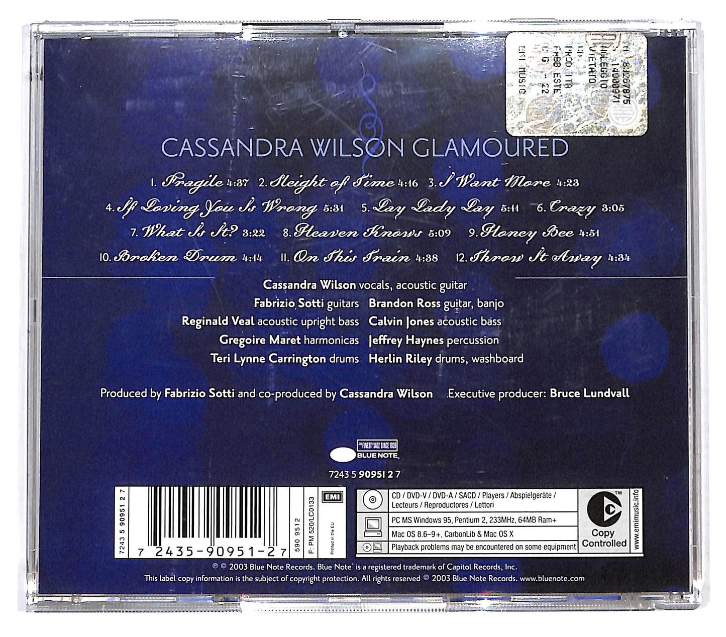 EBOND Cassandra Wilson - Glamoured CD CD129061