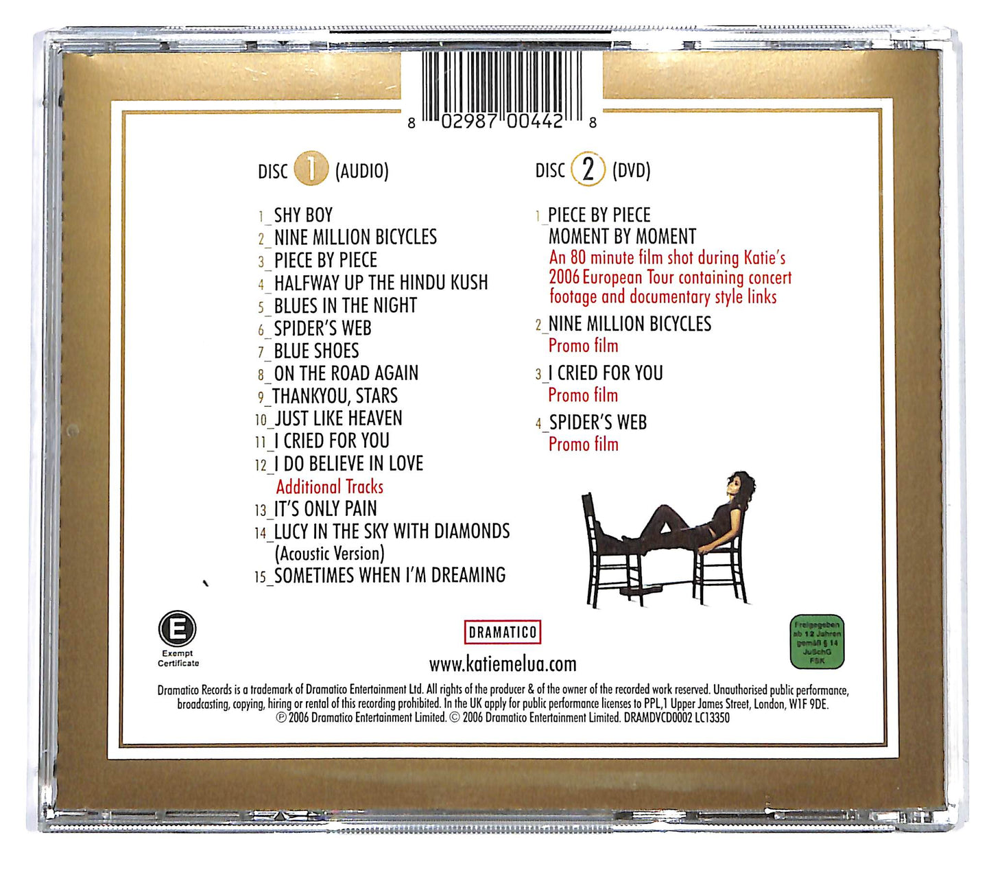 EBOND Katie Melua - Piece By Piece Special Bonus Edition CD CD129101