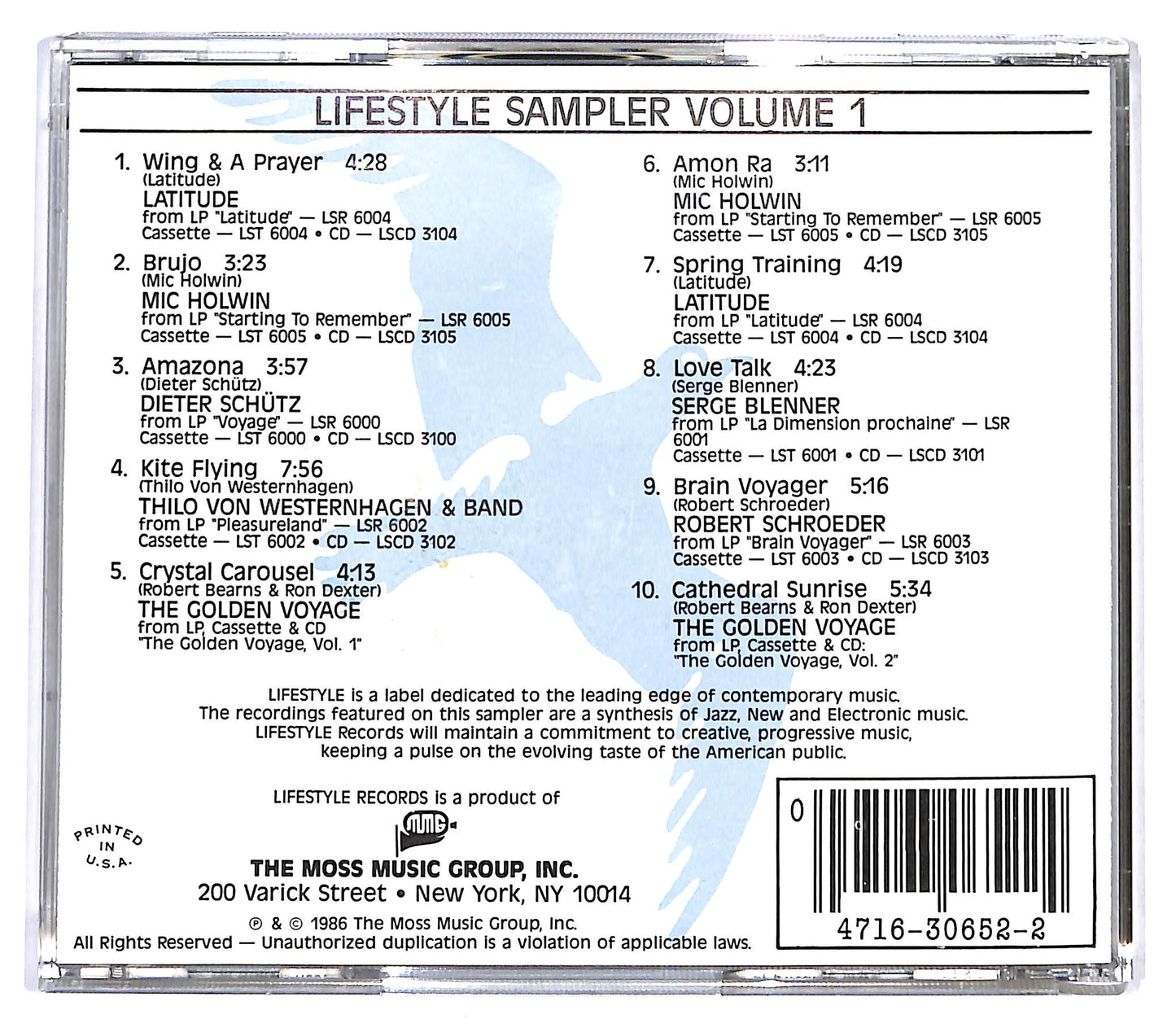 EBOND Various - Lifestyle Sampler Volume 1 CD CD129124