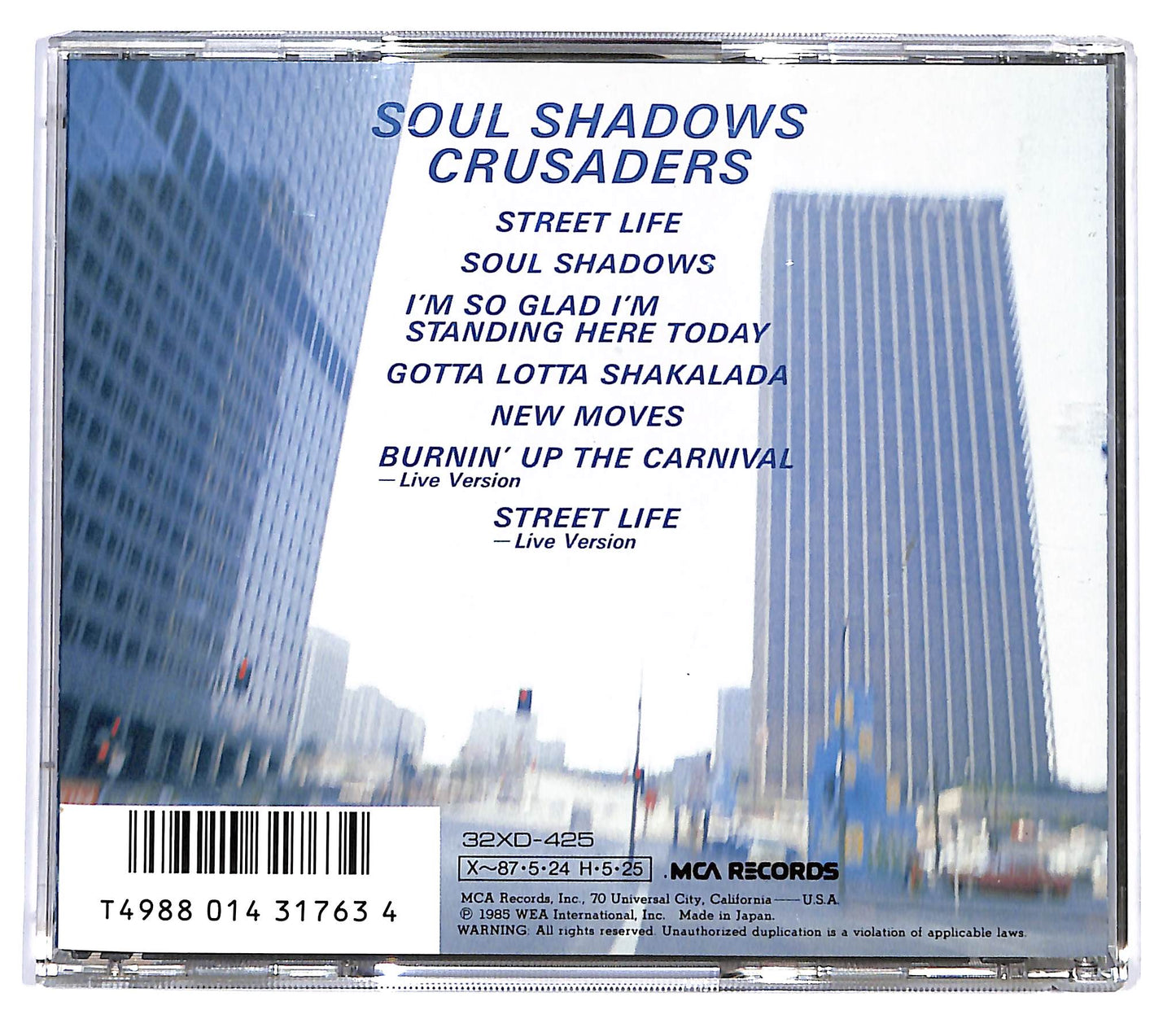 EBOND Crusaders - Soul Shadows CD CD129127