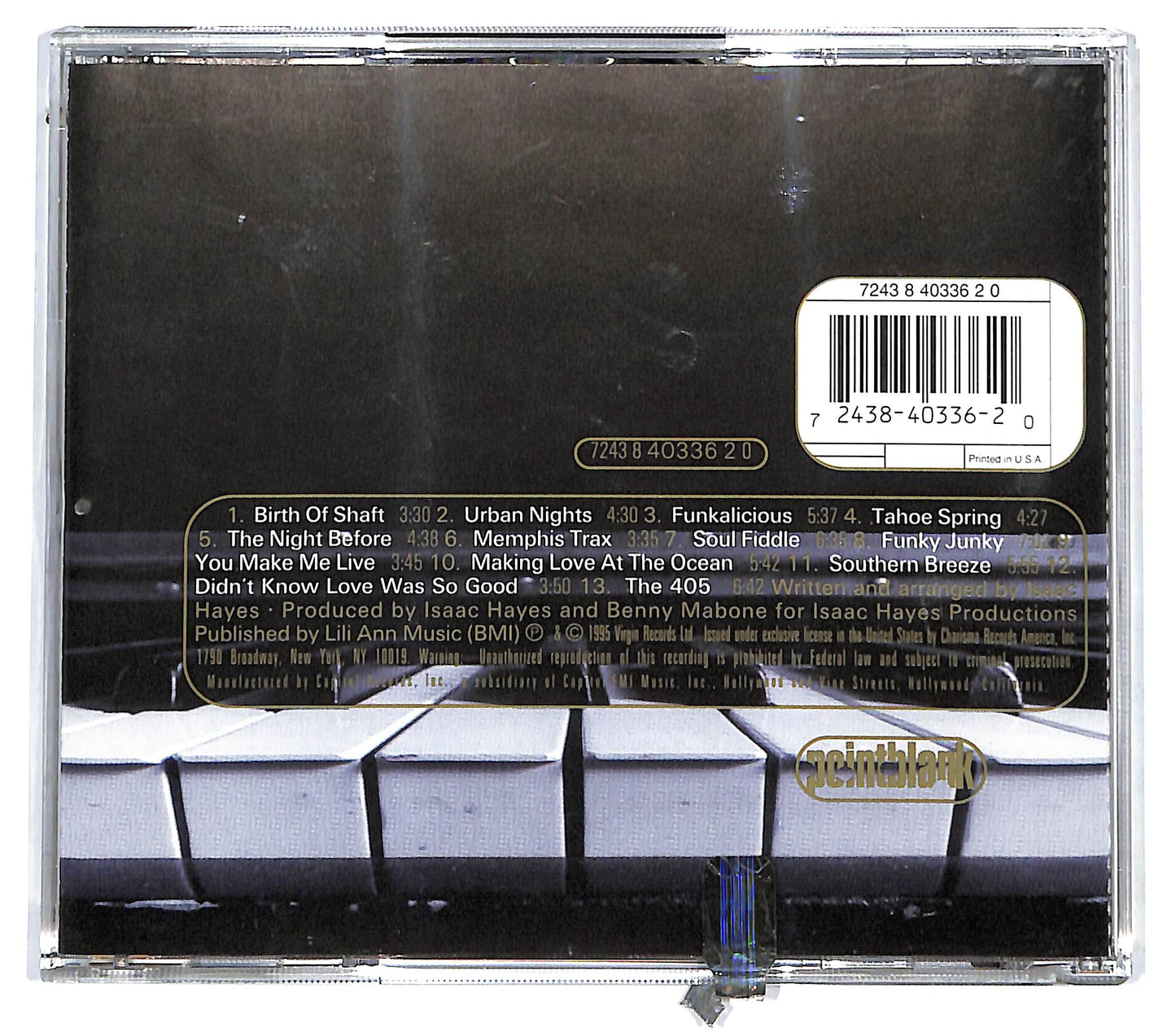EBOND Isaac Hayes Movement - Raw & Refined CD CD129143