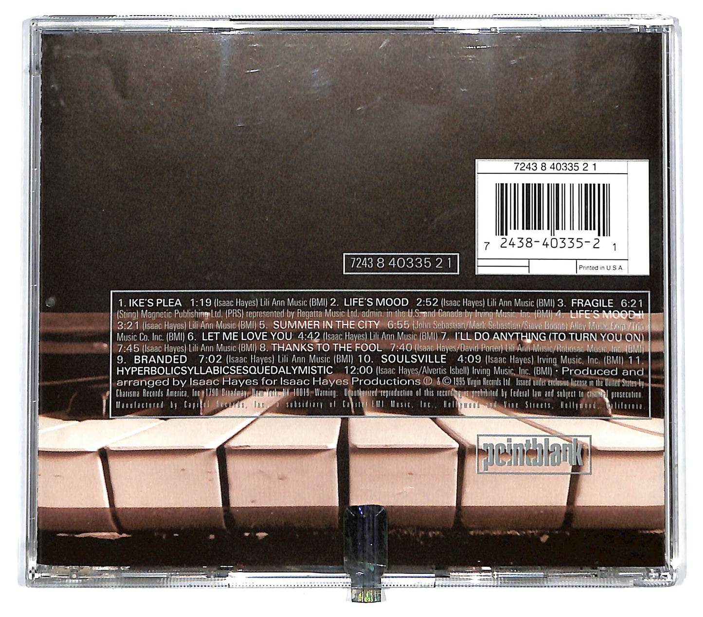 EBOND Isaac Hayes - Branded CD CD129144