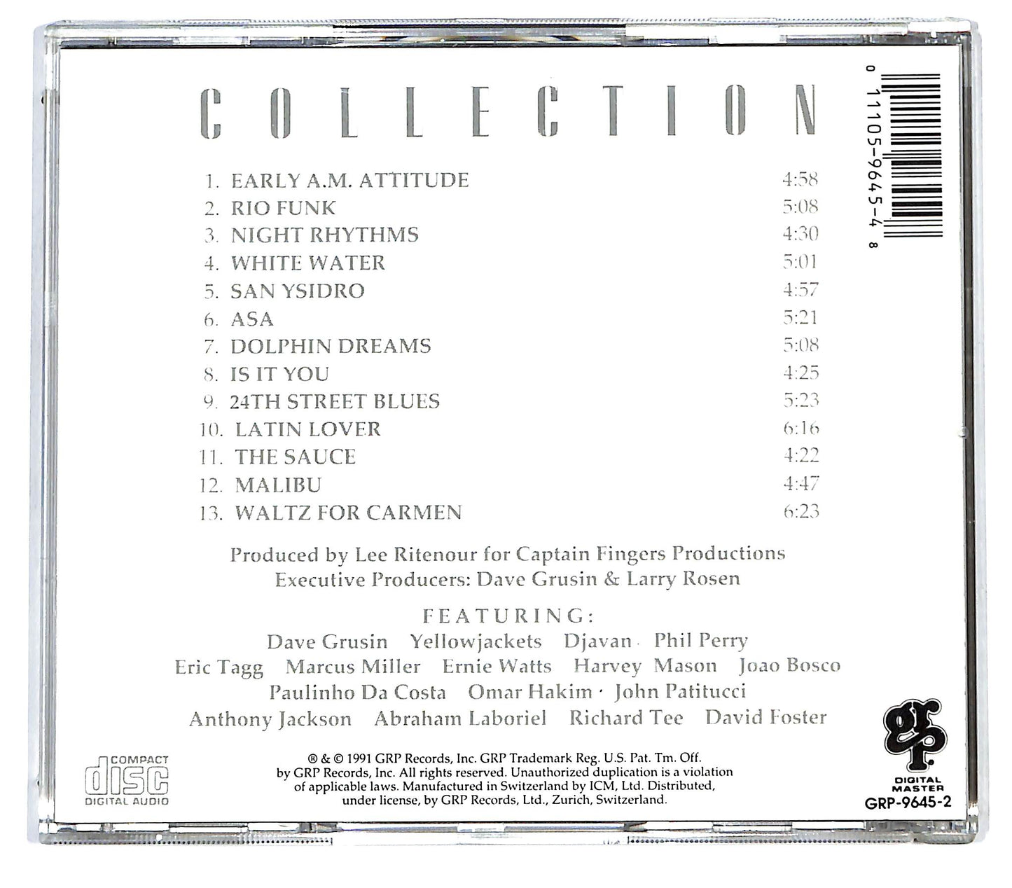 EBOND Lee Ritenour - Collection CD CD129263