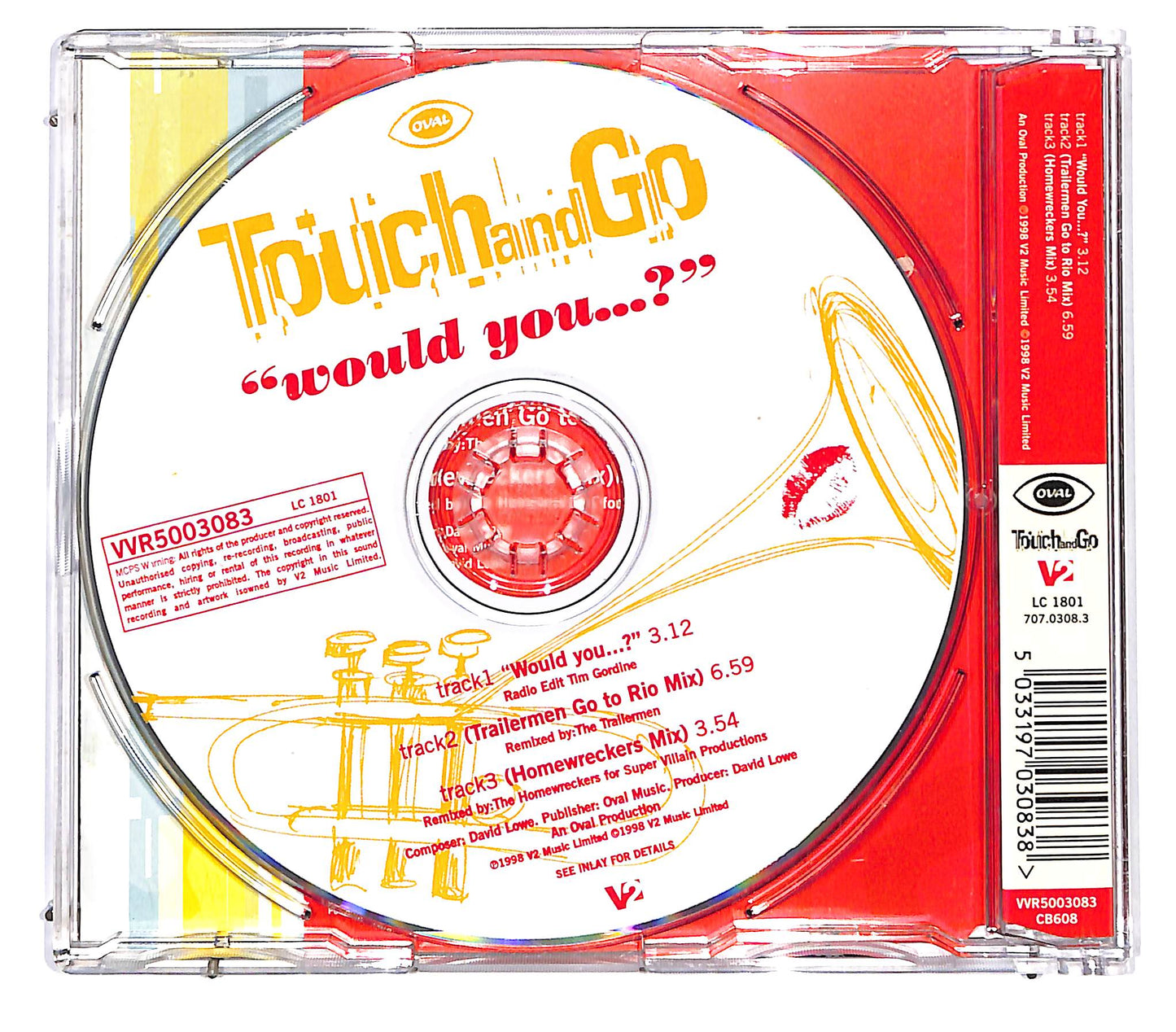 EBOND Touch And Go - Would You...? CD CD129407