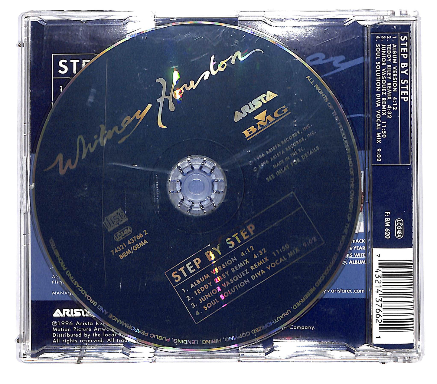 EBOND Whitney Houston - Step By Step CD CD129413