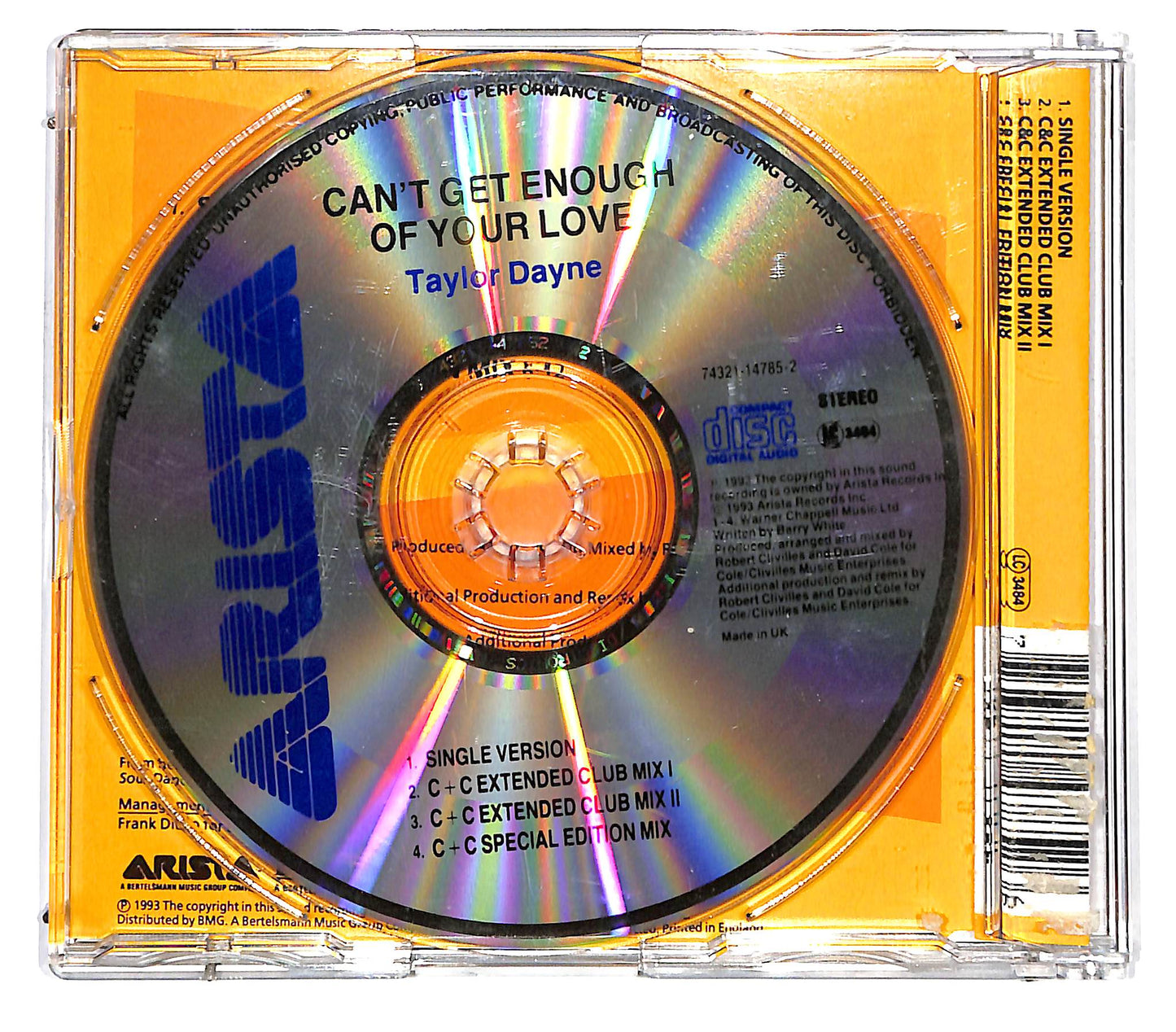 EBOND Taylor Dayne - Can't Get Enough Of Your Love CD CD129427