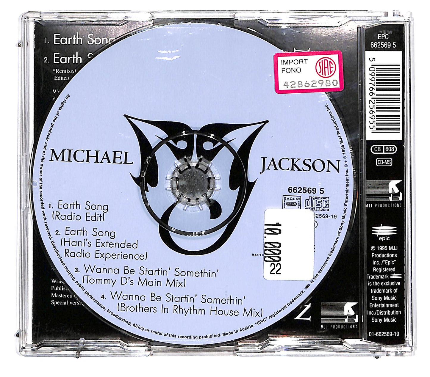 EBOND Michael Jackson - Earth Song CD CD129442