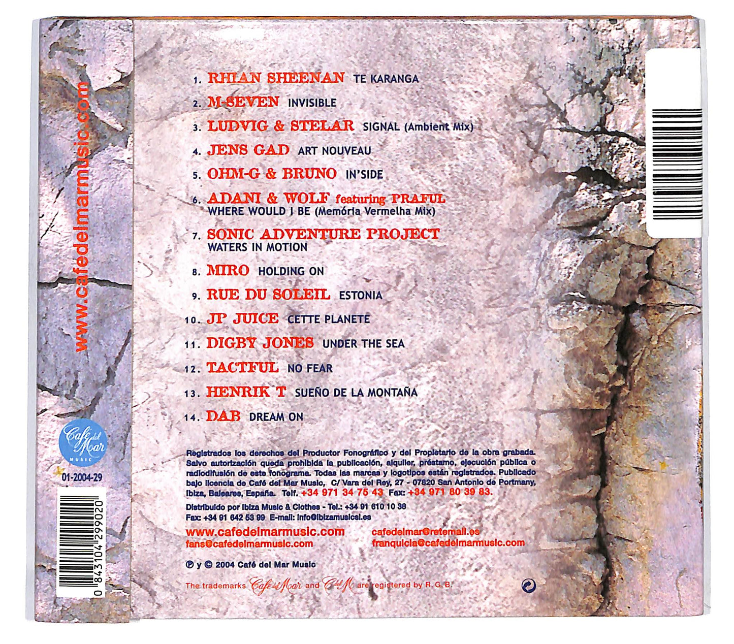 EBOND Various - Cafe Del Mar - Volumen Once DIGIPACK CD CD129447