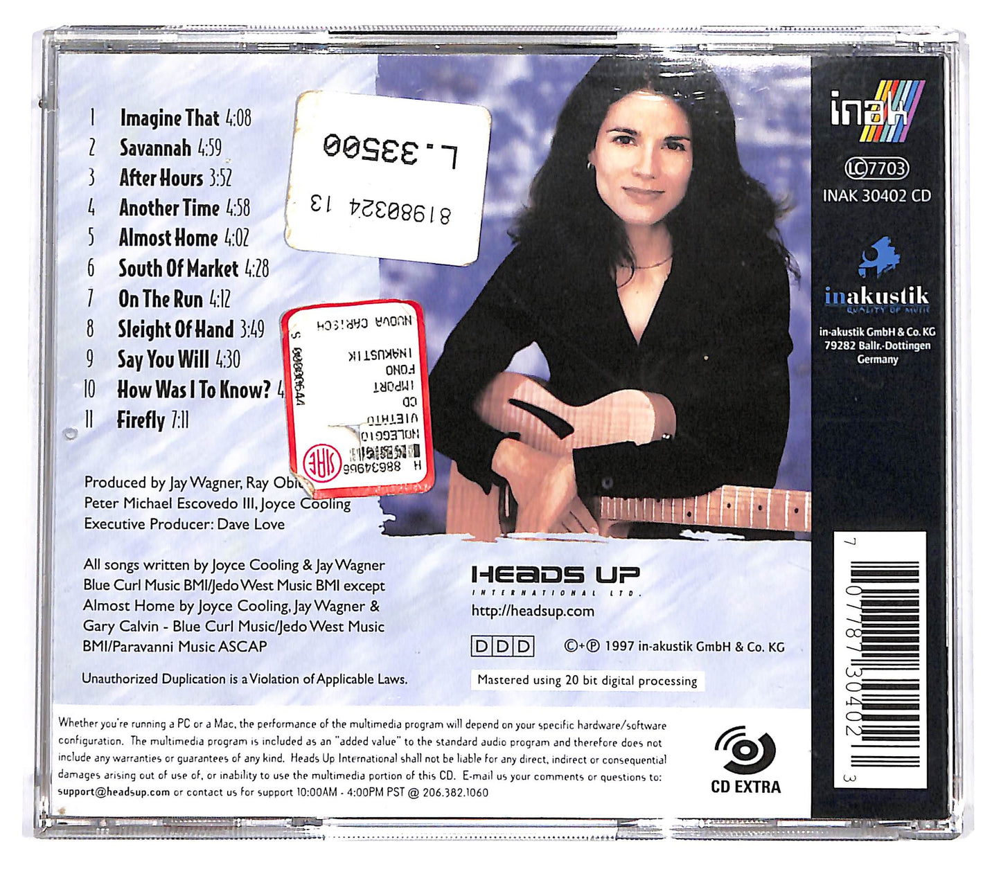 EBOND Joyce Cooling - Playing It Cool CD CD129471