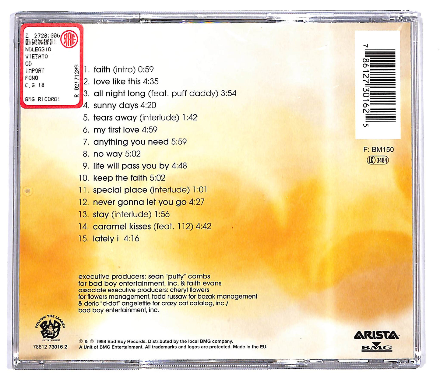 EBOND Faith Evans - Keep The Faith CD CD129534