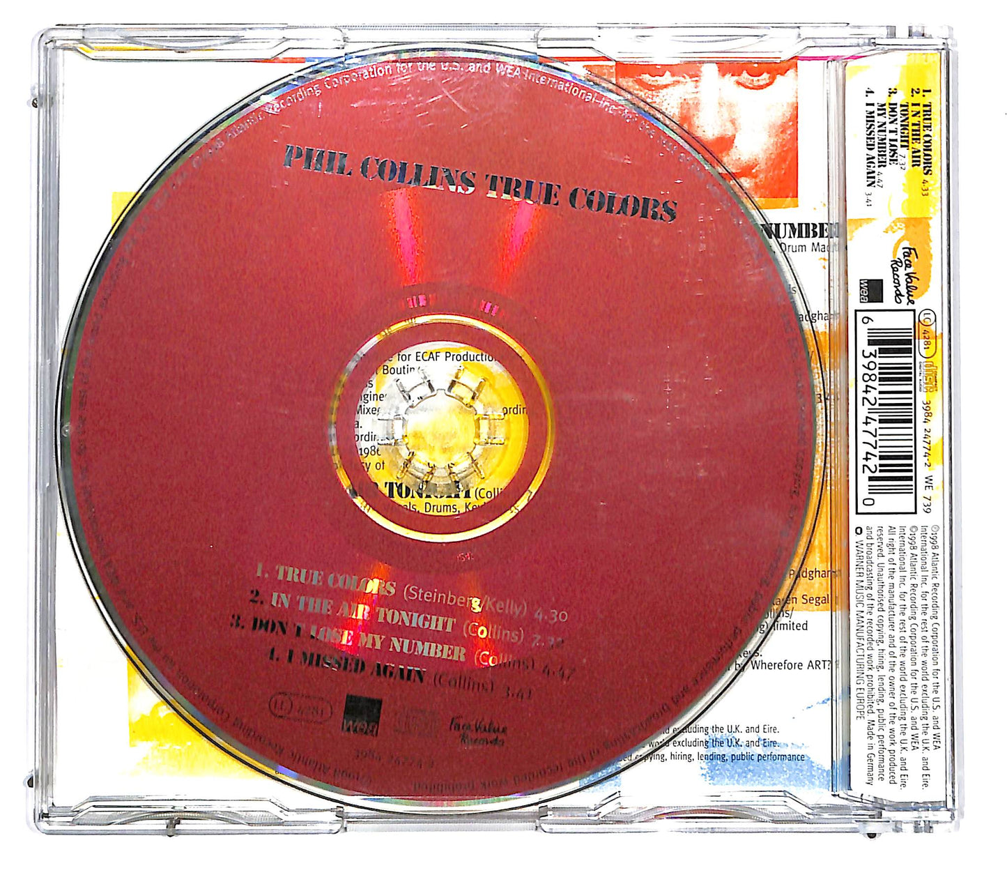 EBOND Phil Collins - True Colors CD CD129538