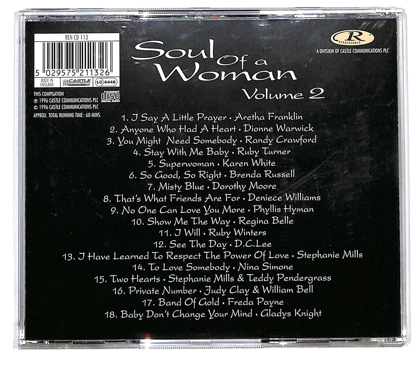 EBOND Various - Soul Of A Woman, Volume 2 CD CD129547