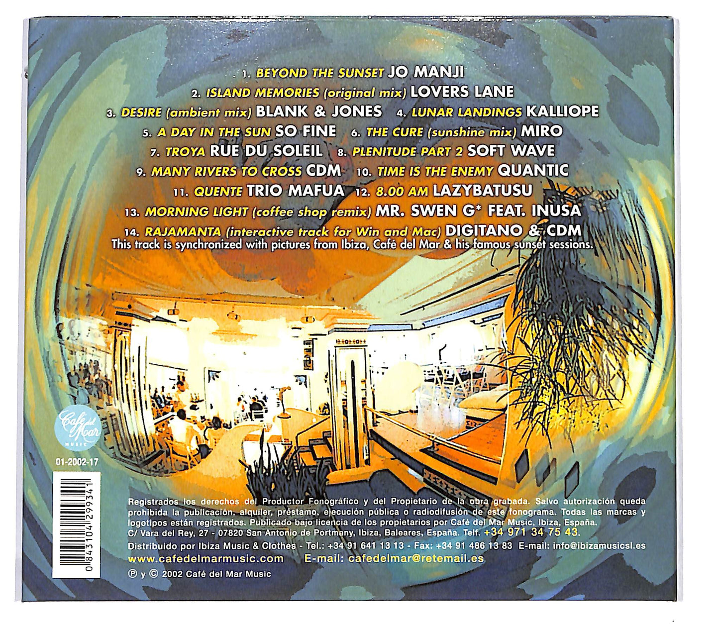 EBOND Bruno - Cafe Del Mar Volumen Nueve DIGIPACK CD CD129602