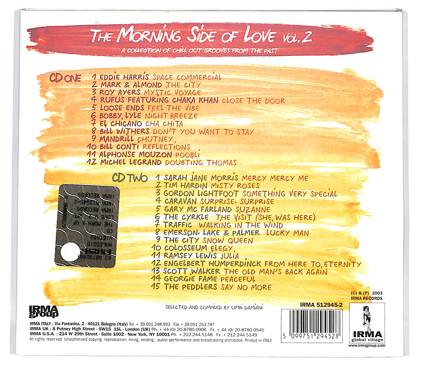 EBOND Various - The Morning Side Of Love Vol. 2 DIGIPACK CD CD129620