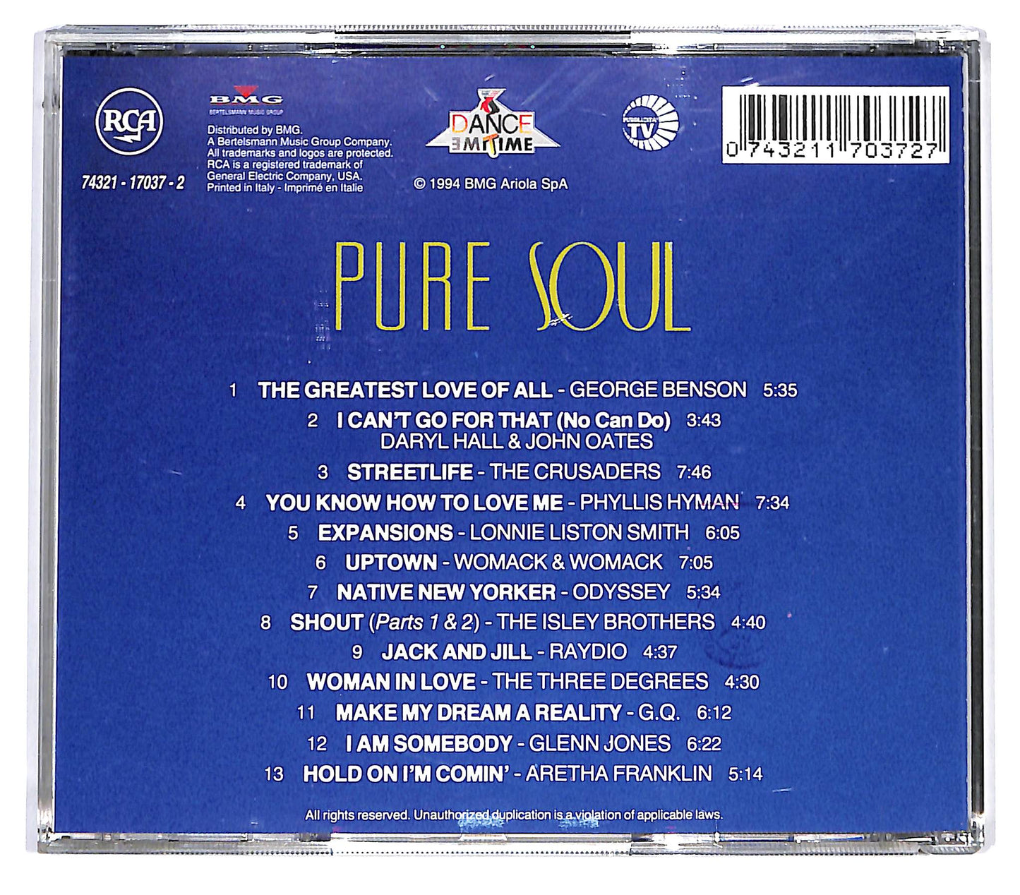 EBOND Various - Pure Soul CD CD129659