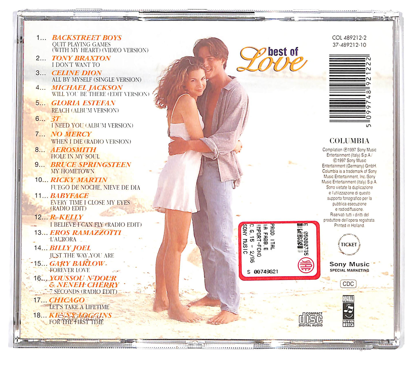 EBOND Various - Best Of Love N.2 CD CD129703