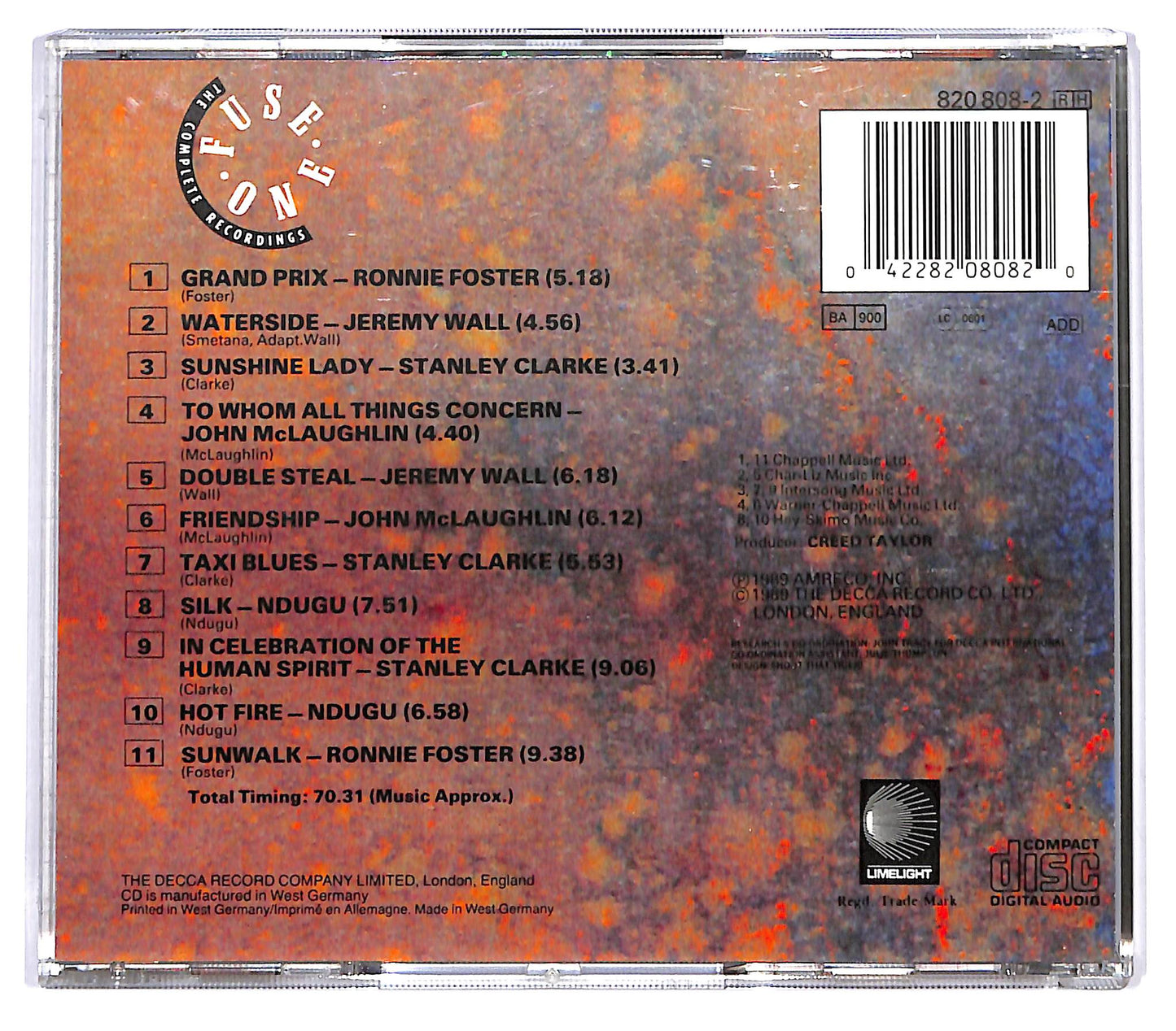 EBOND Fuse One - Fuse One - The Complete Recordings CD CD129762