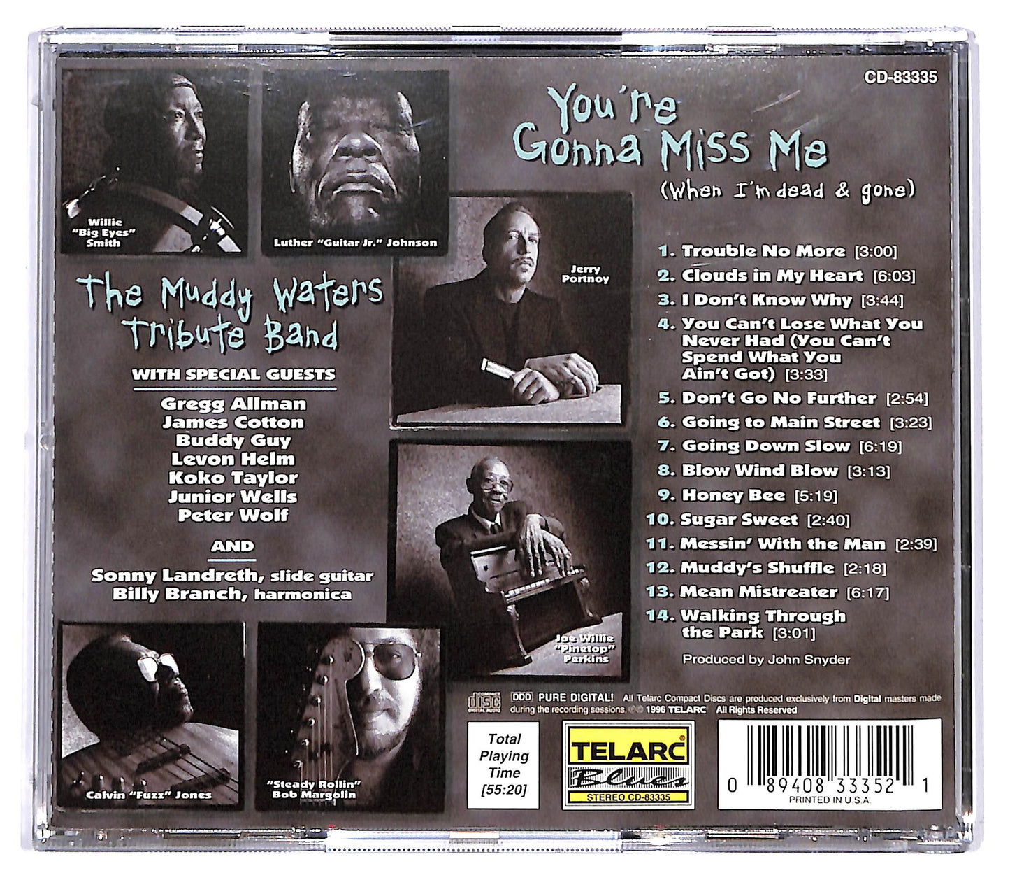 EBOND The Muddy Waters Tribute Band - You're Gonna Miss Me CD CD129813