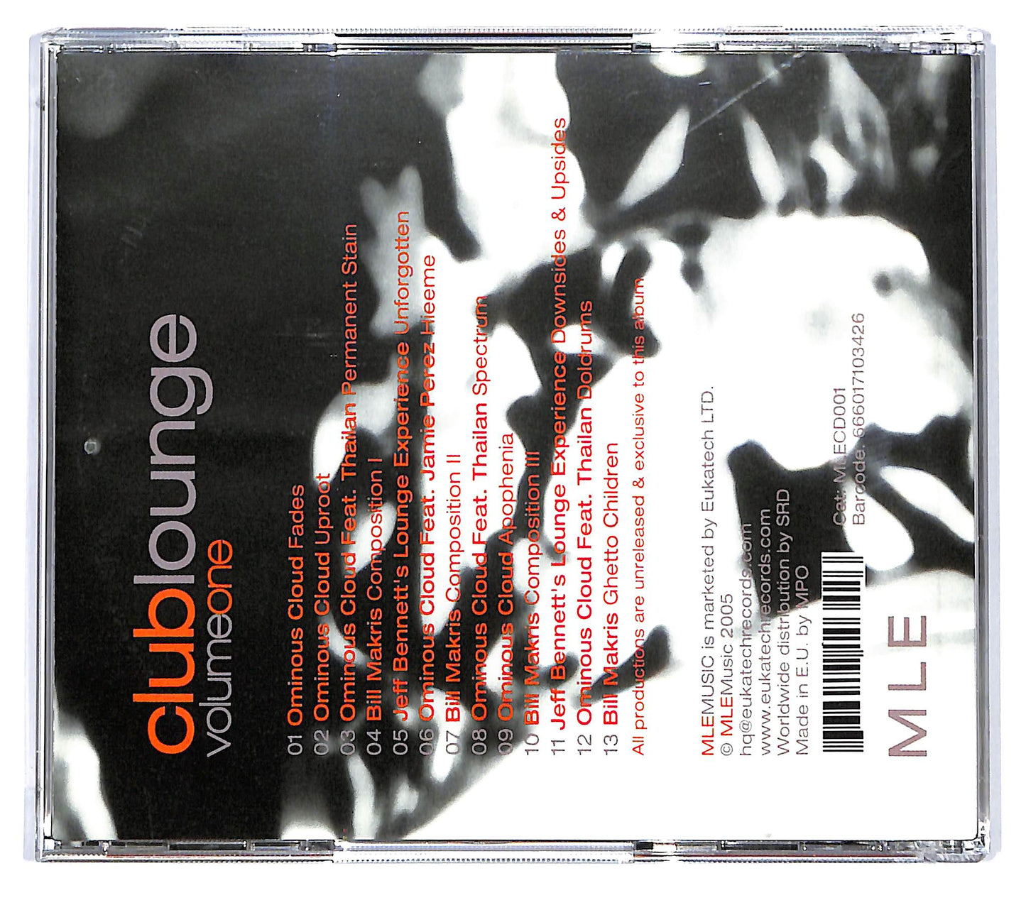 EBOND Various - Club Lounge Volume One CD CD129829