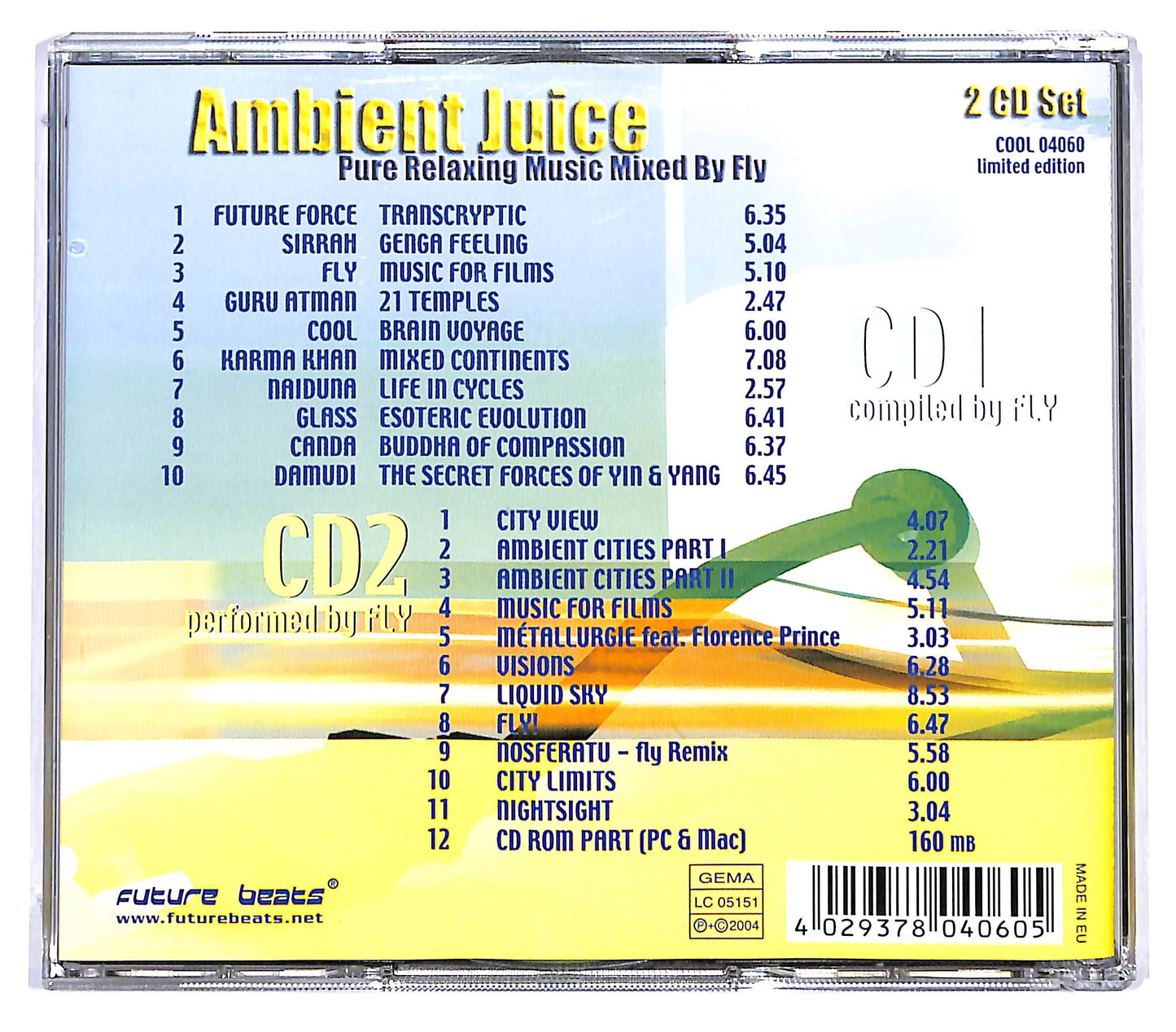 EBOND Various - Ambient Juice mixed By Fly CD CD129850