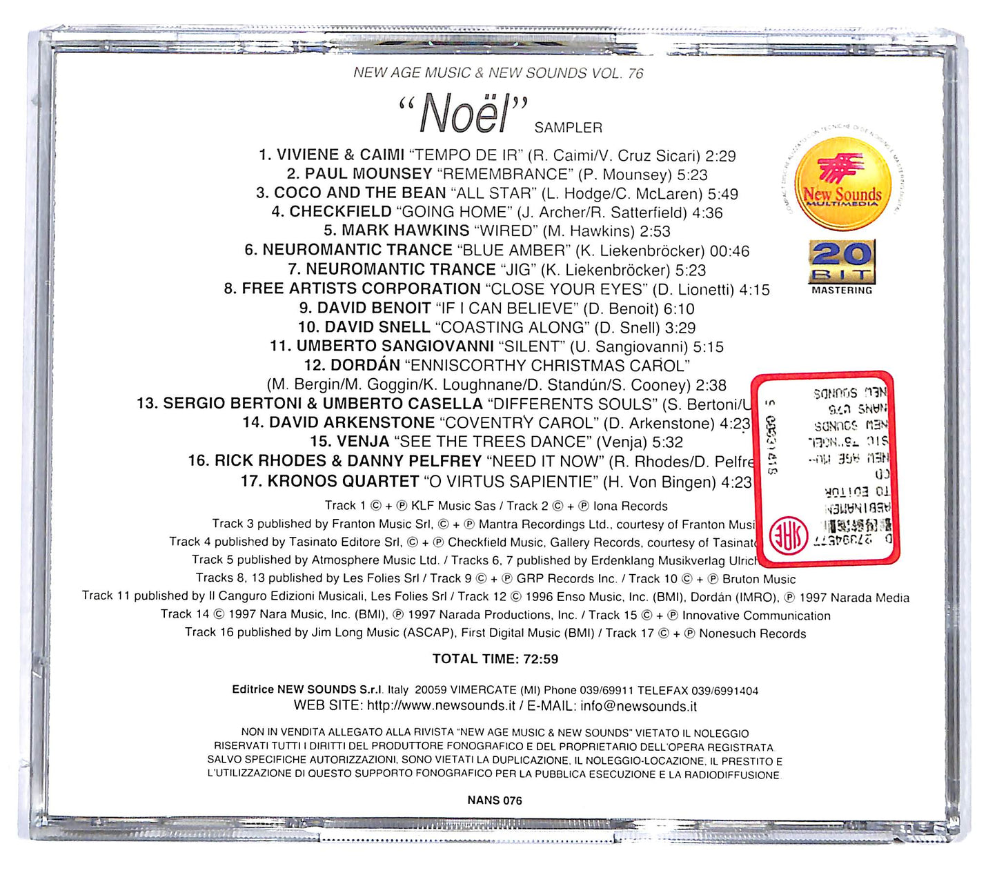 EBOND Various - Noel CD CD129935