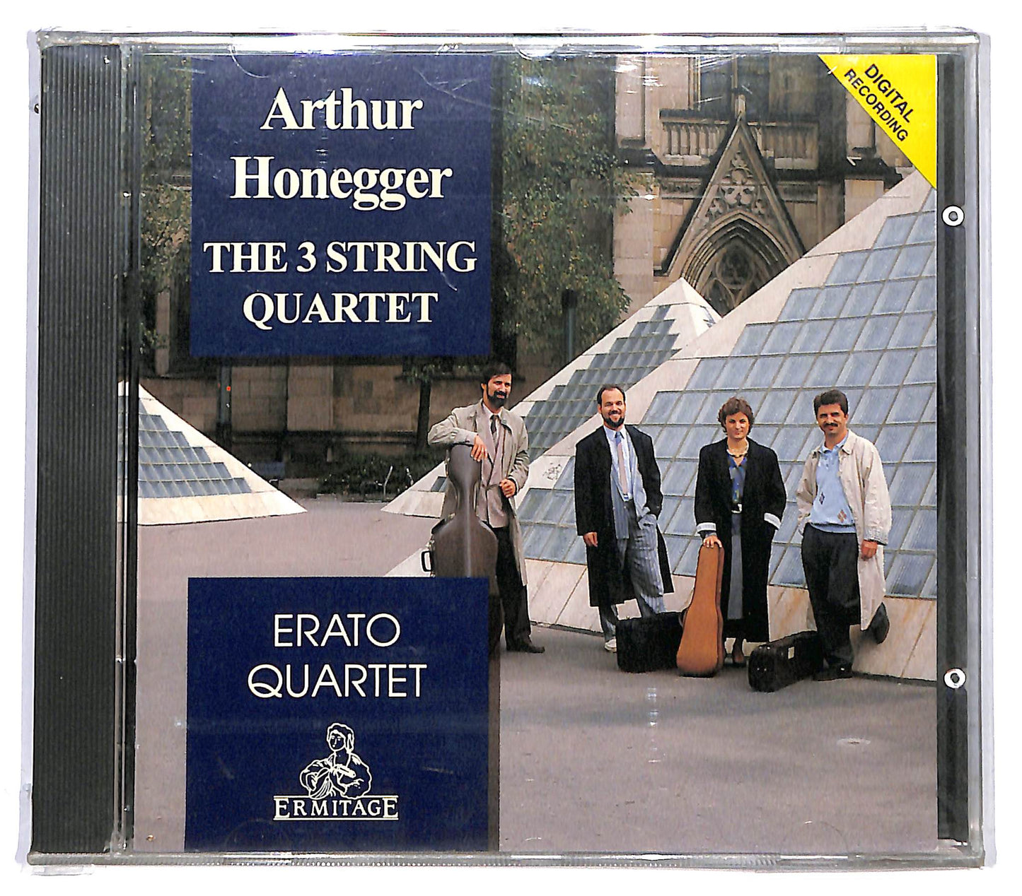 EBOND Arthur Honegger / Erato Quartet - The 3 String Quartets CD CD129956