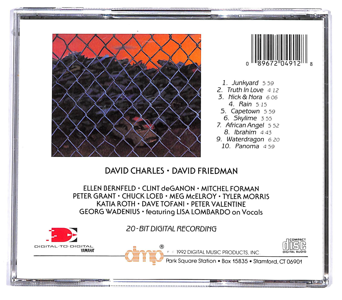 EBOND David Charles - David Friedman - Junkyard CD CD130021