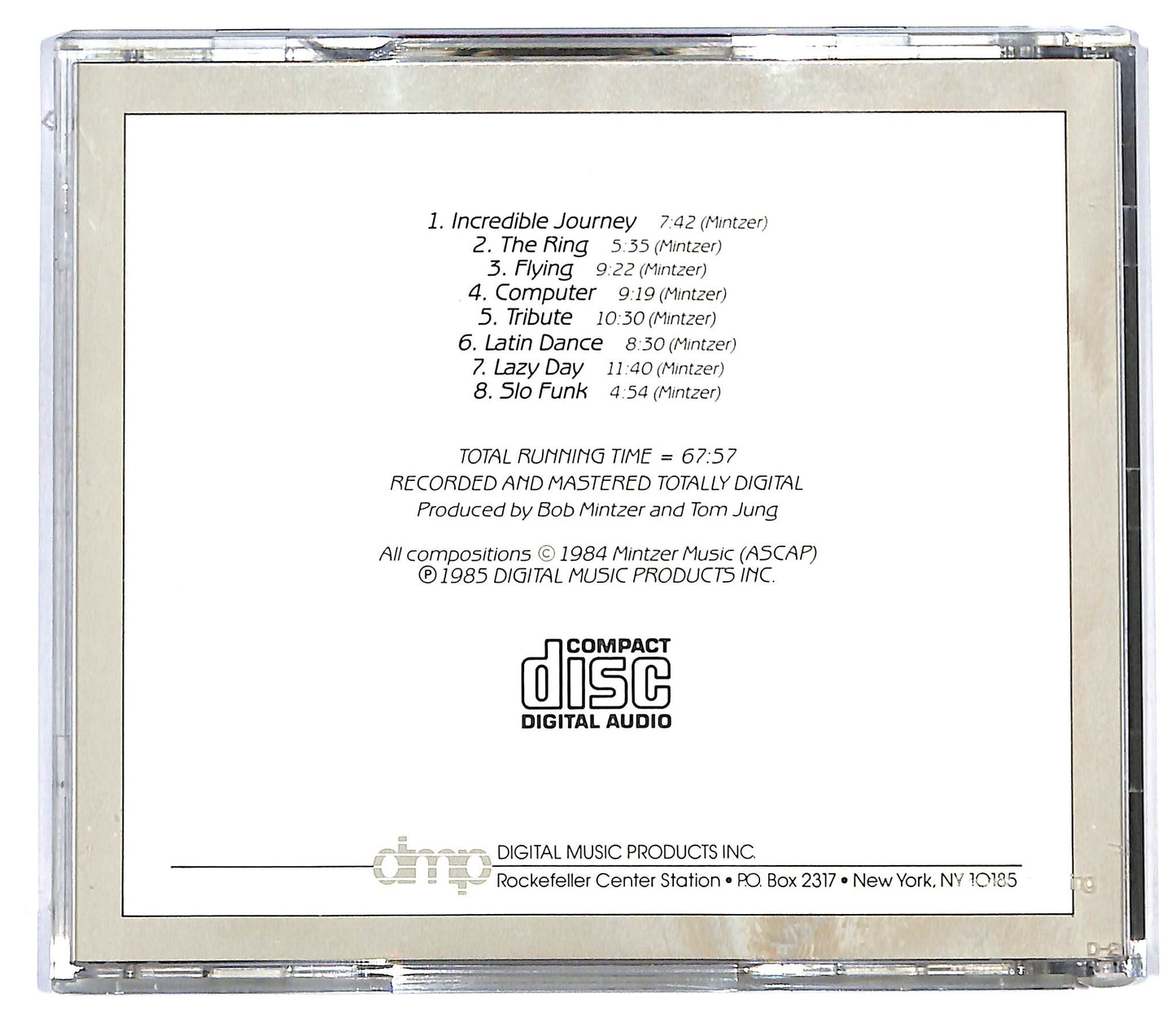 EBOND Bob Mintzer Big Band - Incredible Journey CD CD130035